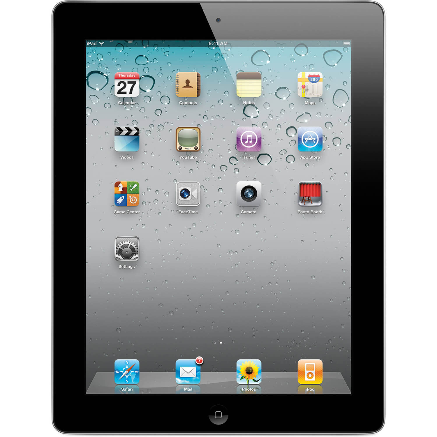 Apple iPad 2 16GB 9.7" IPS Touchscreen 1GHz DualCore 512MB Wi-Fi Tablet -  Black
