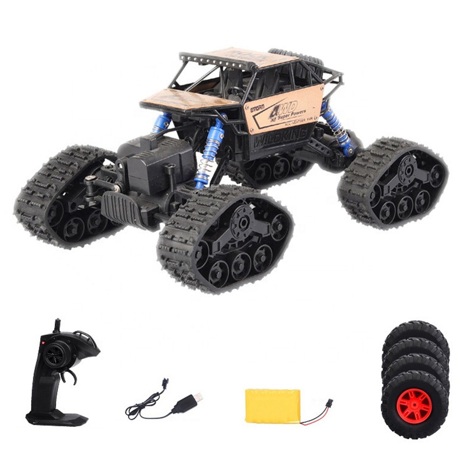 RC Storm CrossCountry Climbing Car Toy High Speed With Wheel Changeable For Kids