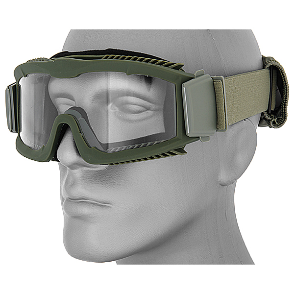 Lancer Tactical Airsoft Safety Eye Protection Full Seal Foam Pad Vented ...