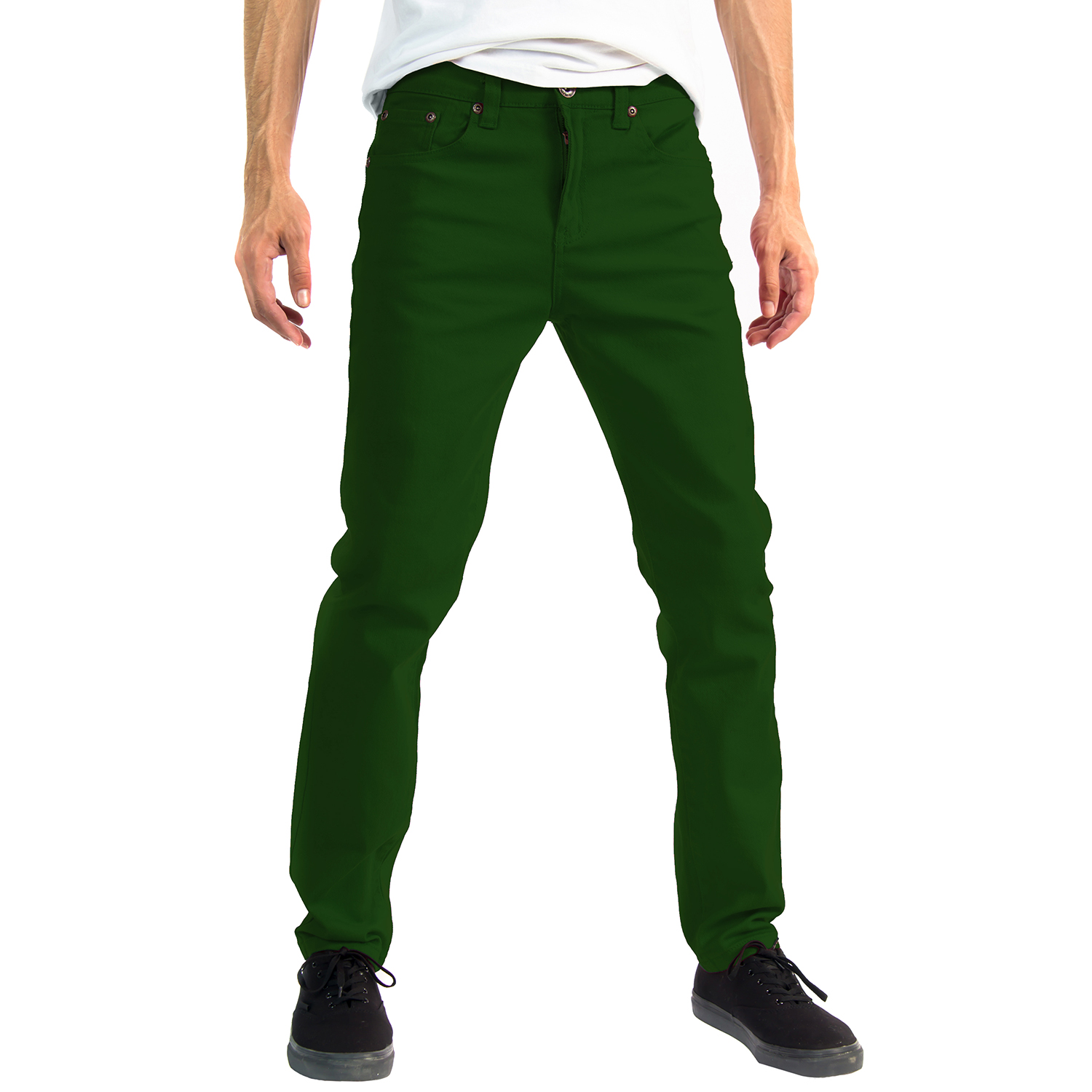 Mens Slim Fit Skinny Denim Jeans 