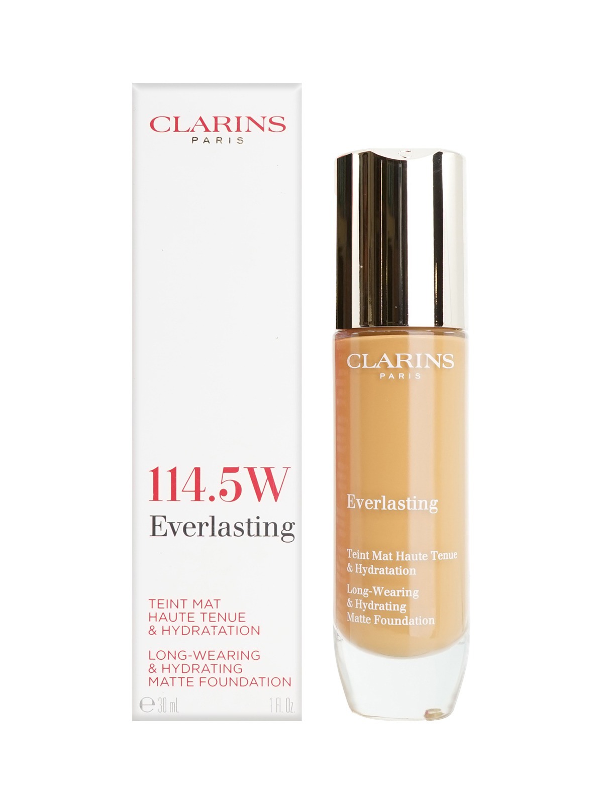 Clarins Everlasting Matte Foundation 1 OZ - CHOOSE YOUR SHADE - Picture 8 of 11