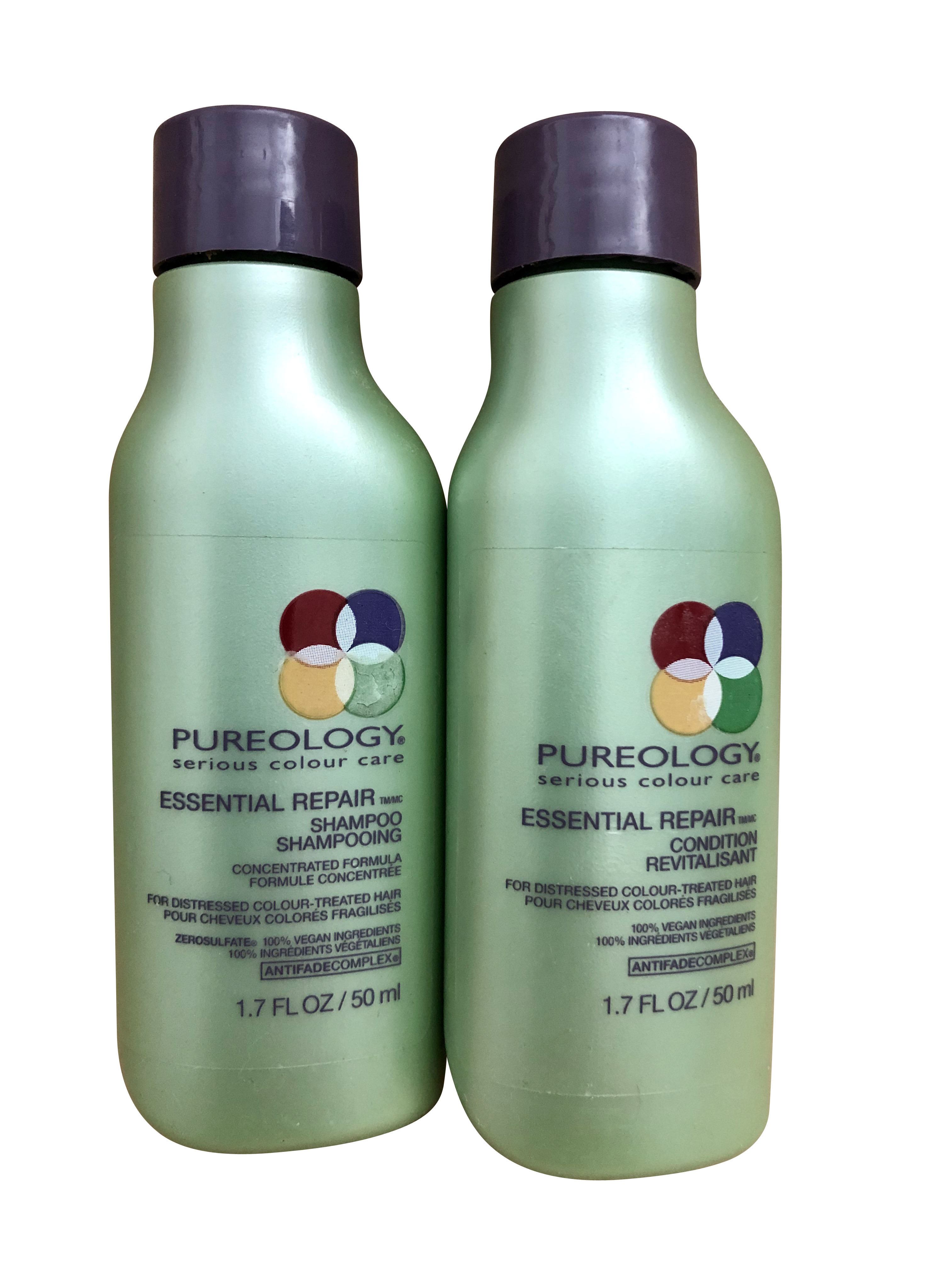 Pureology Essential Repair Shampoo 1.7 OZ & Conditioner Travel Set eBay