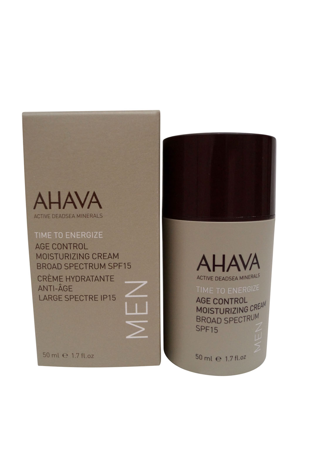 ahava men's age control moisturizing cream