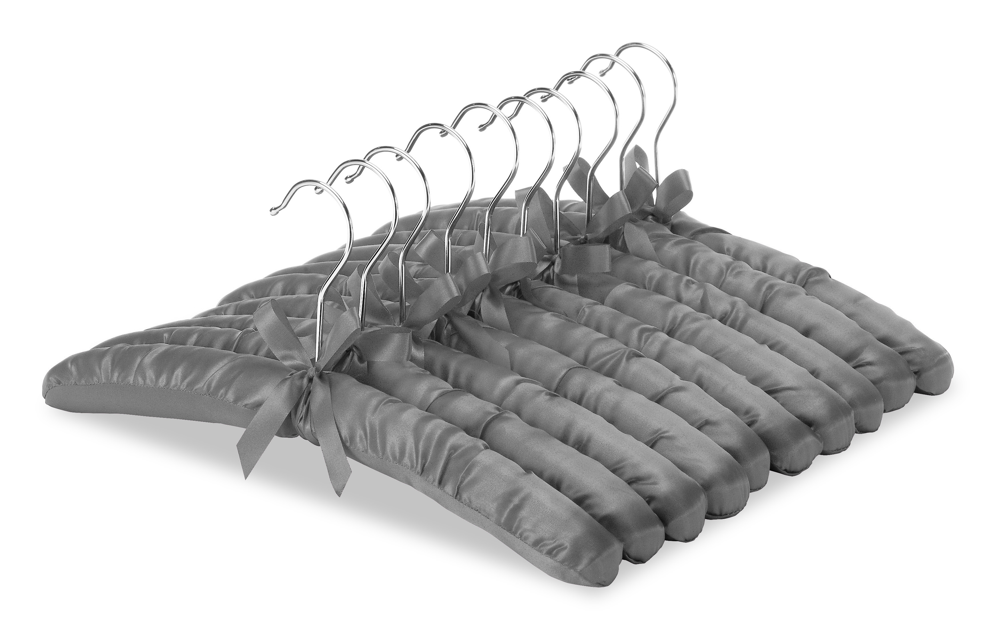 Whitmor Satin Padded Blouse Hangers, 10Pack eBay