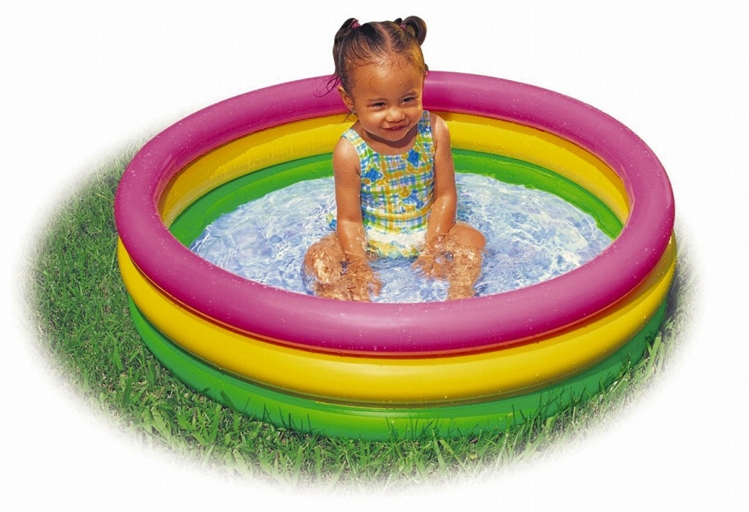 Intex Sunset Glow Baby Pool 34" in x 10" inch Inflatable NEW Swimming
