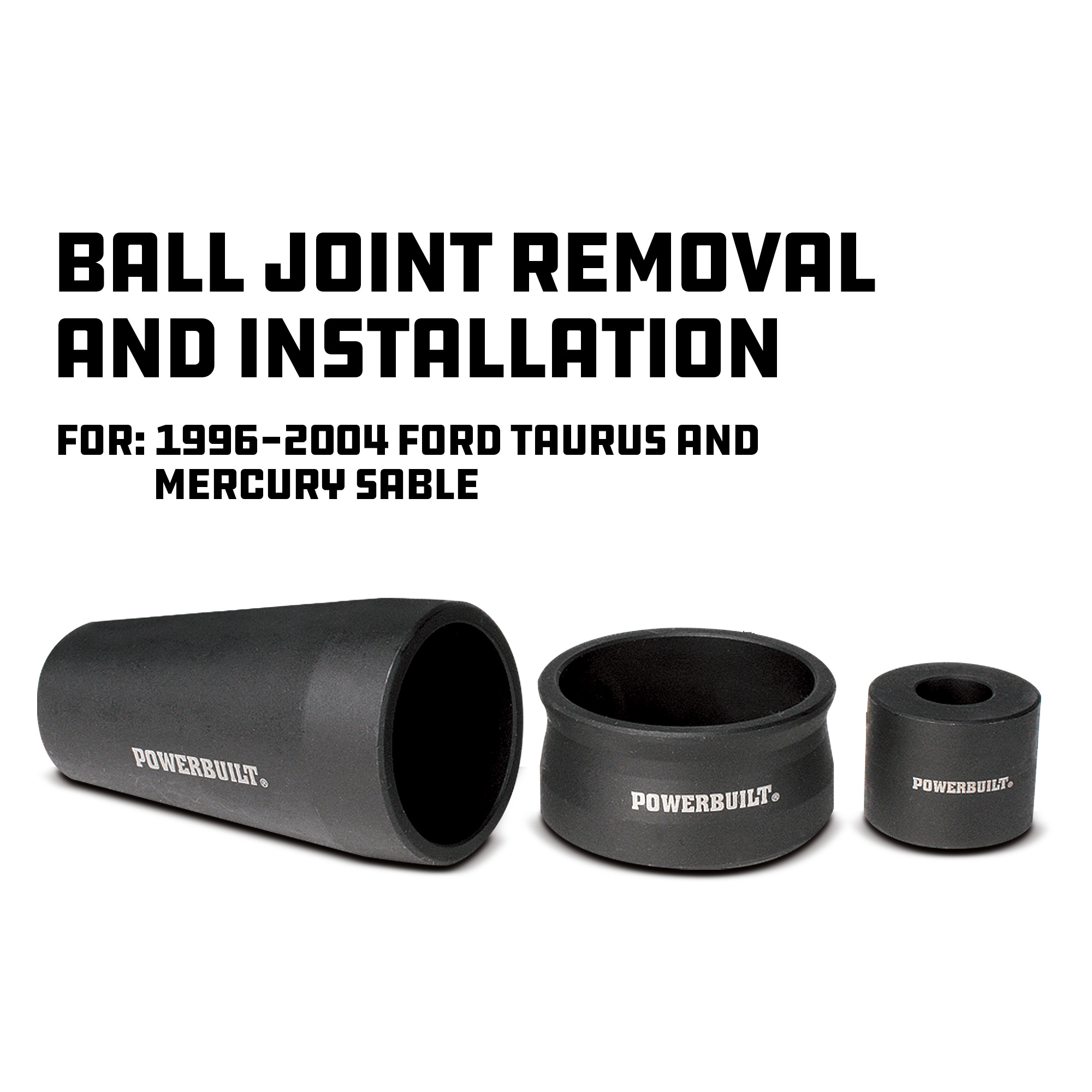 Powerbuilt Ford Ball Joint Adapter Set Kit 77 641322 eBay
