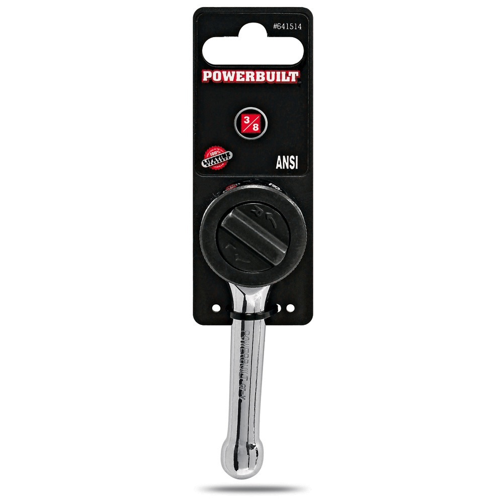 Powerbuilt 3/8" Stubby Ratchet Driver 641514 eBay