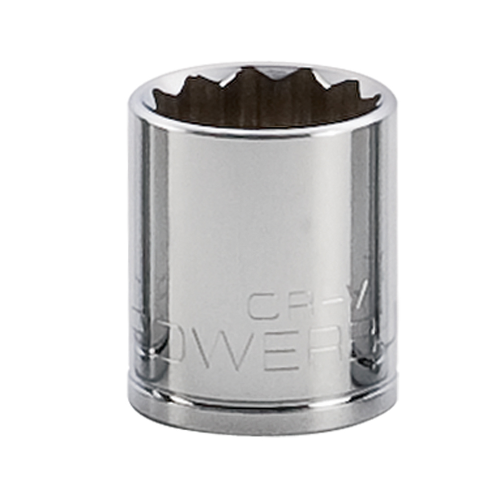 Powerbuilt 1//2/" Drive 6 Pt SAE Impact Socket 7//8/" 647157