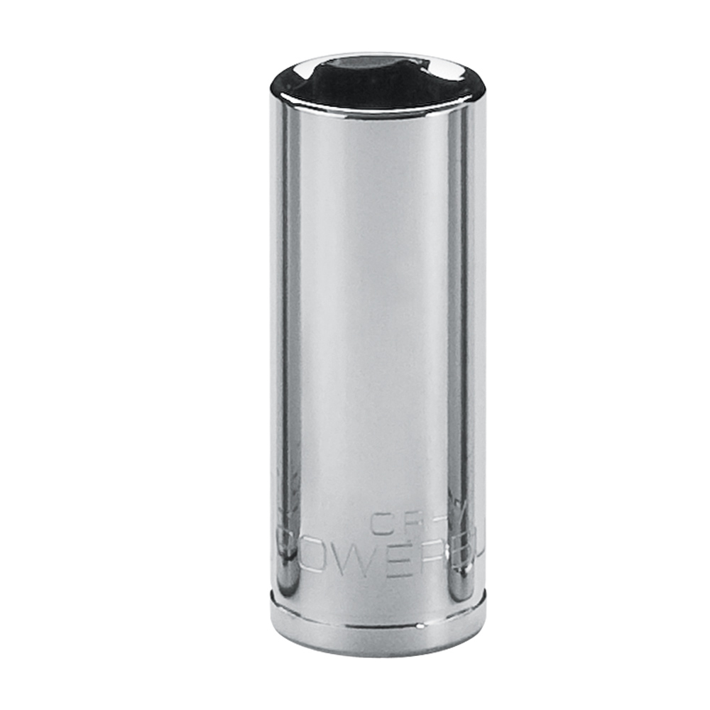 Chrome-Vanadium Powerbuilt 1//2-Inch Drive 6 Point Metric Socket 23mm