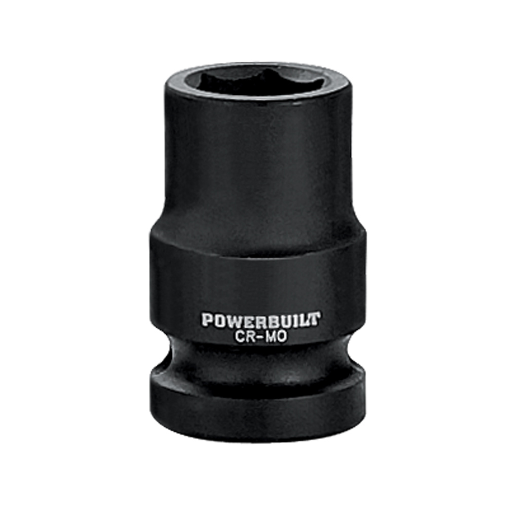 Powerbuilt 1//2 Drive 6 Pt 647160 Metric Impact Socket 13mm
