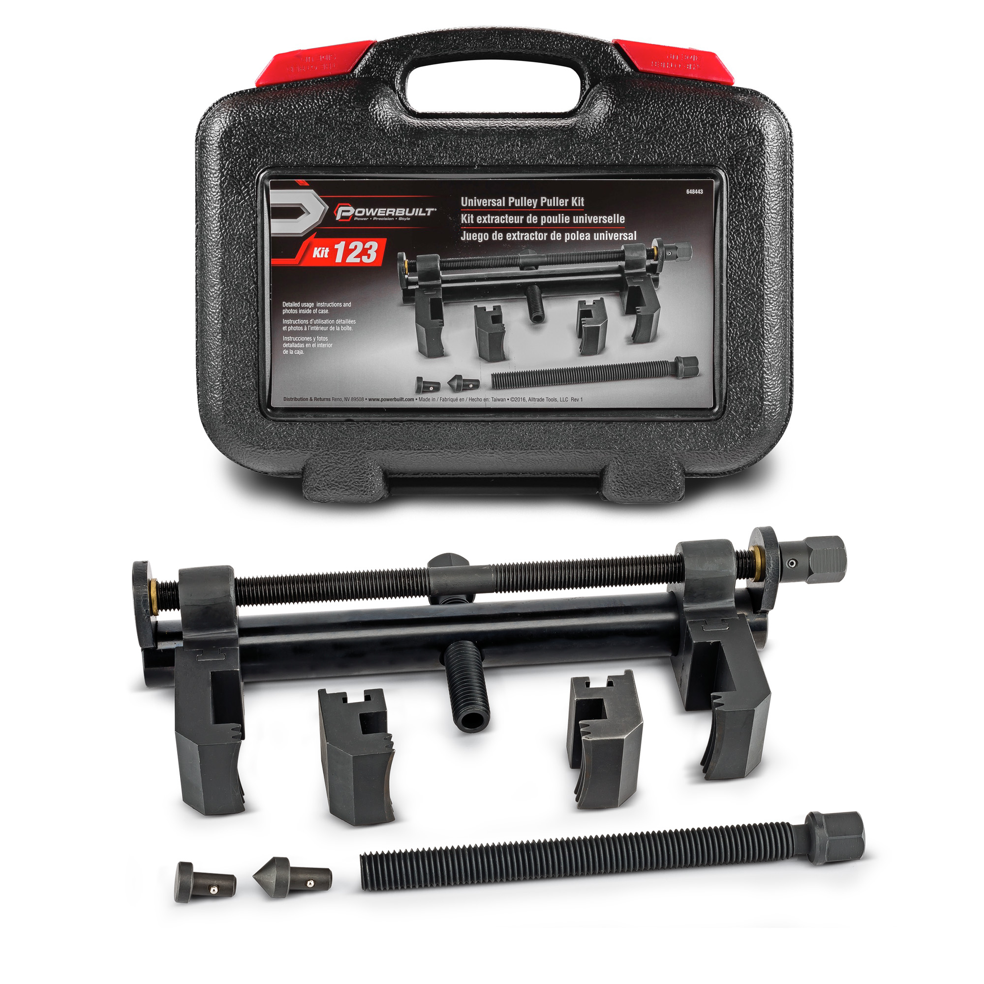 Powerbuilt Automotive Universal Pulley Puller Kit 648443 eBay
