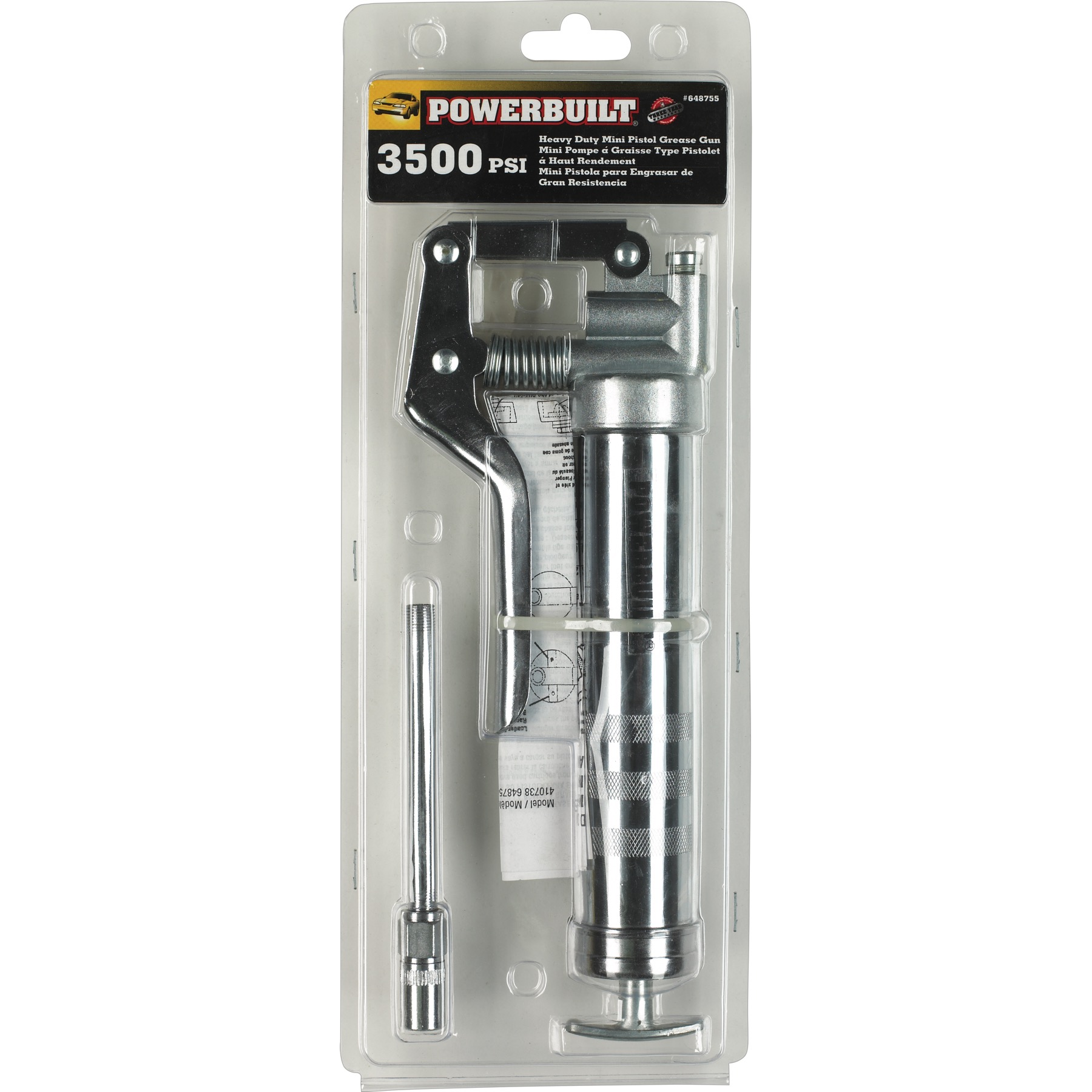 Powerbuilt Mini Pistol Grease Gun 648755 eBay