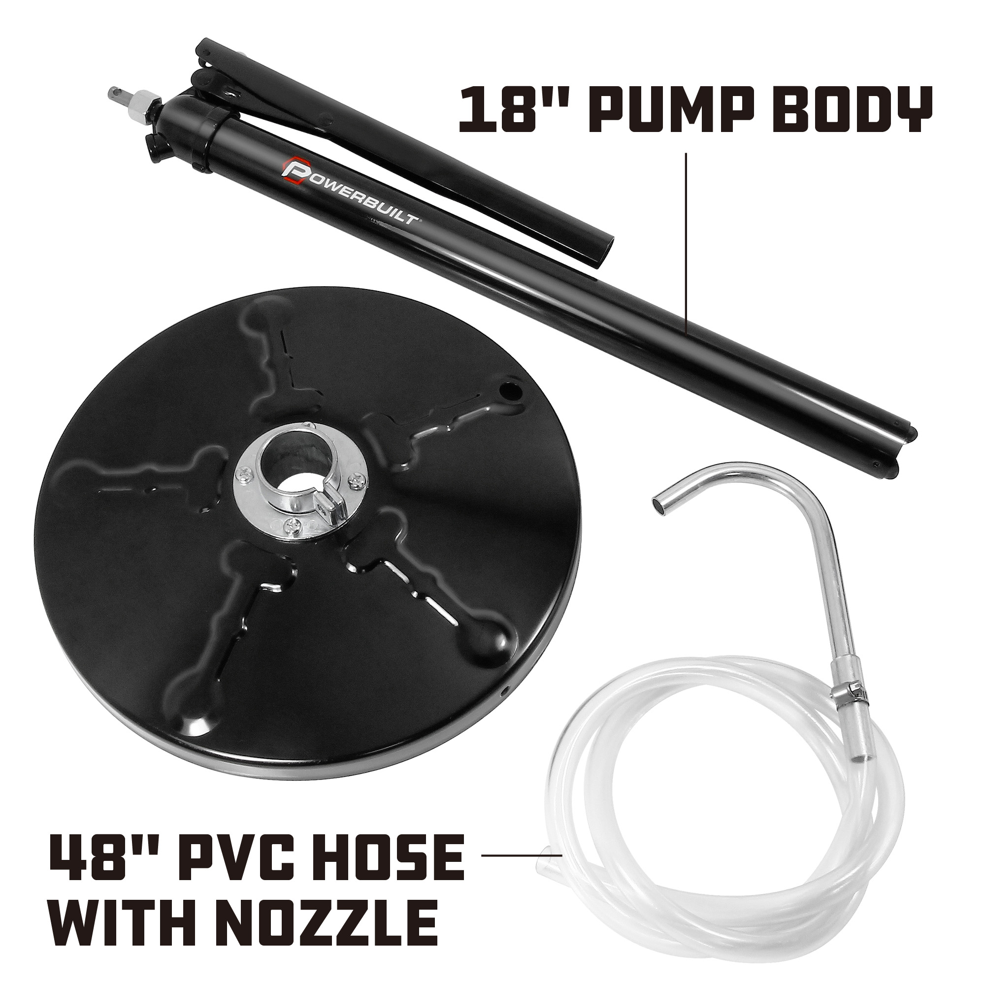 Powerbuilt Lever Bucket Pump for 5 Gallon Buckets 648772 28907156552