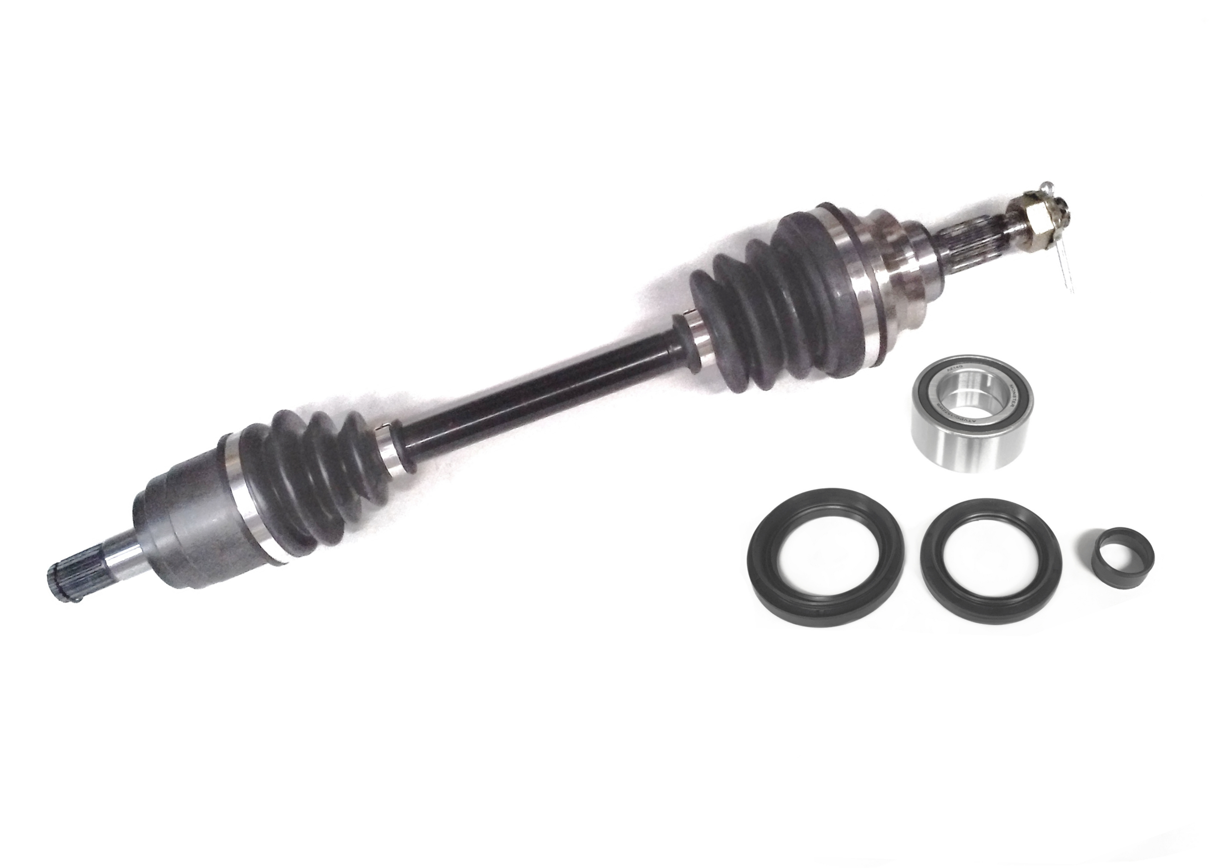 Pair of Front CV Axles /& Wheel Bearing Kits 2005-2007 Honda Rubicon 500 4x4 ATV