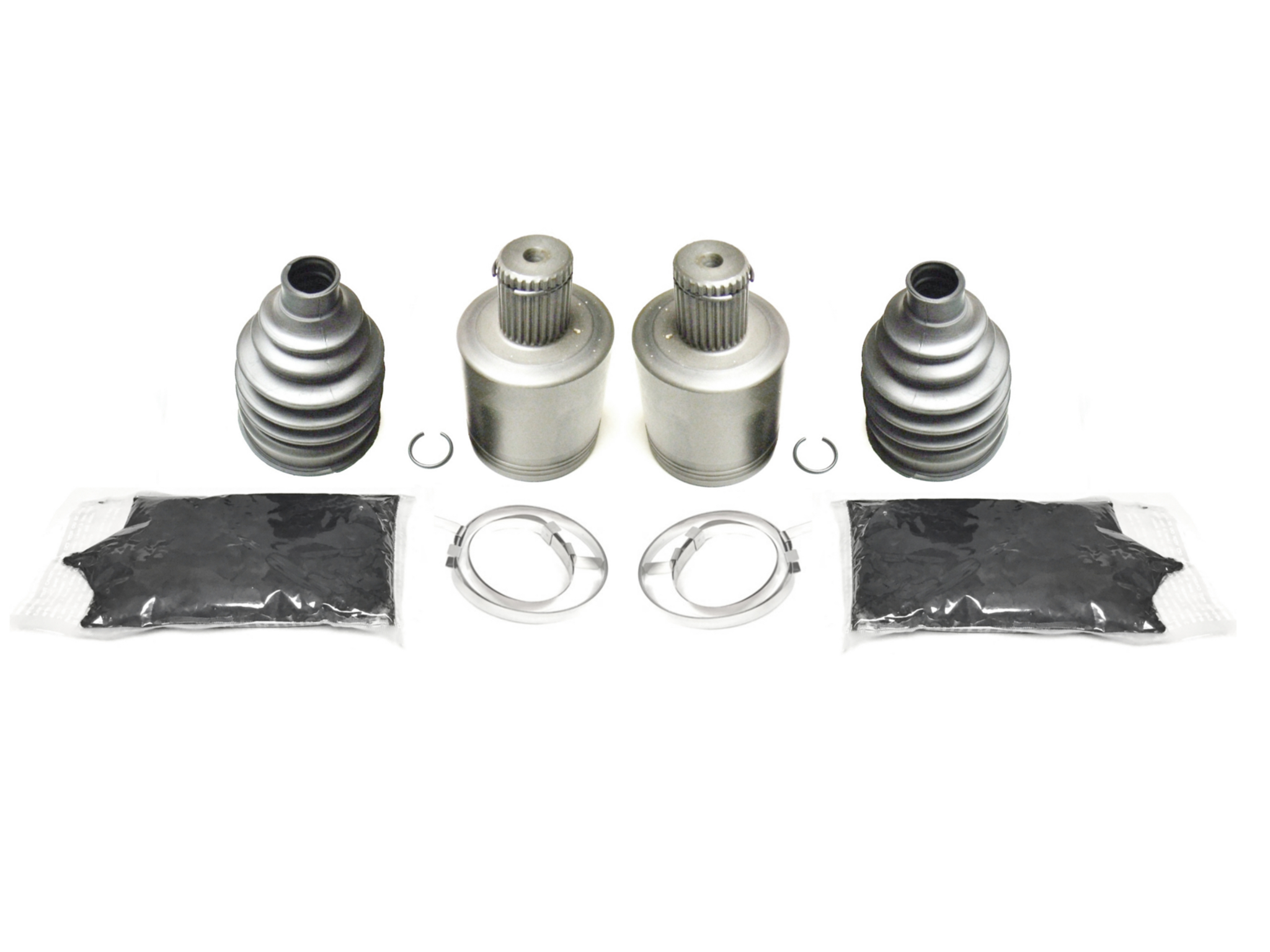 2011-2014 Polaris Ranger 900 Diesel 4x4 Pair of Front Axle Outer CV Joint Kits