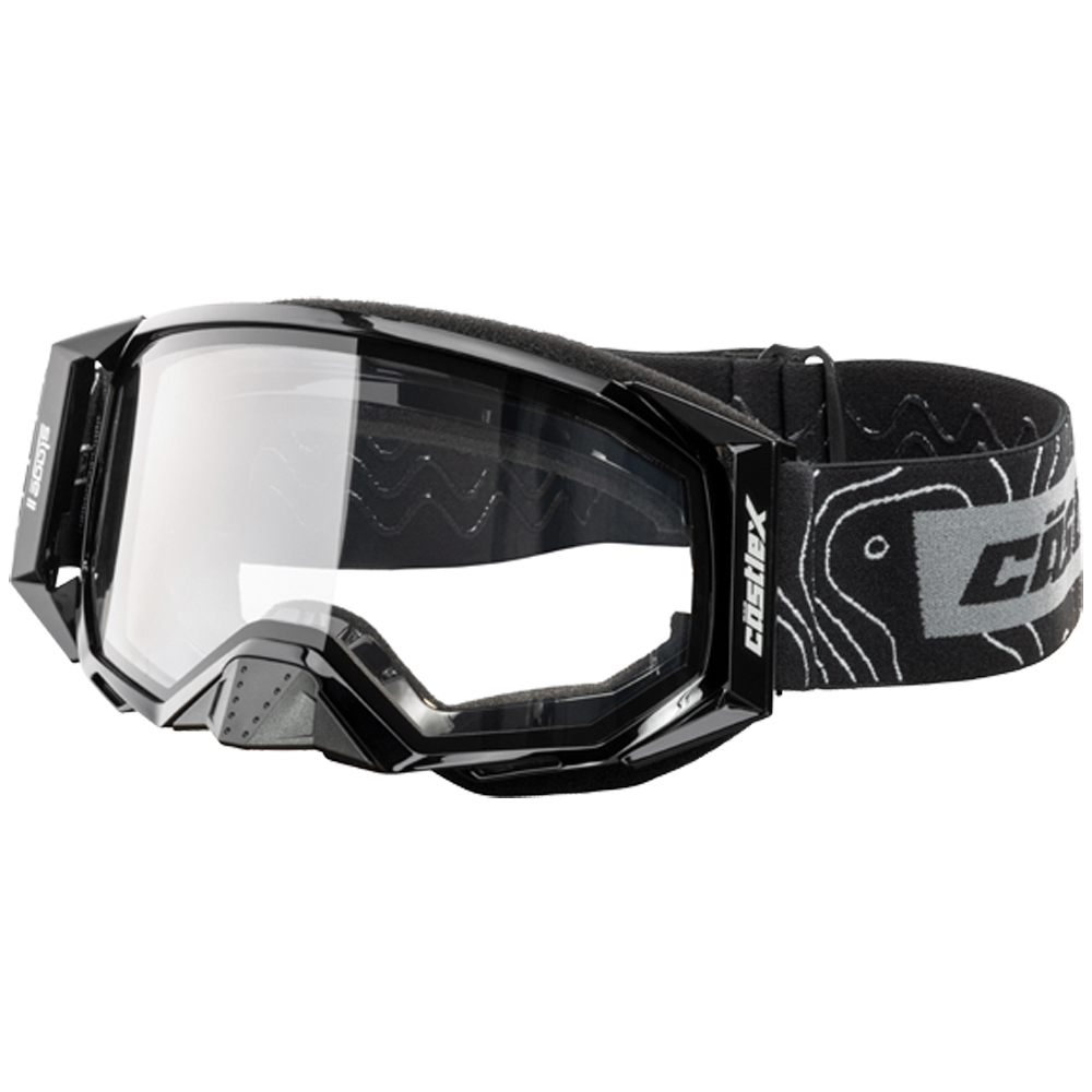 Castle X Trace G2 Snow Goggles - Dual Pane Anti-Fog Lens, Flexible Frame For Snowmobile & Winter Sports