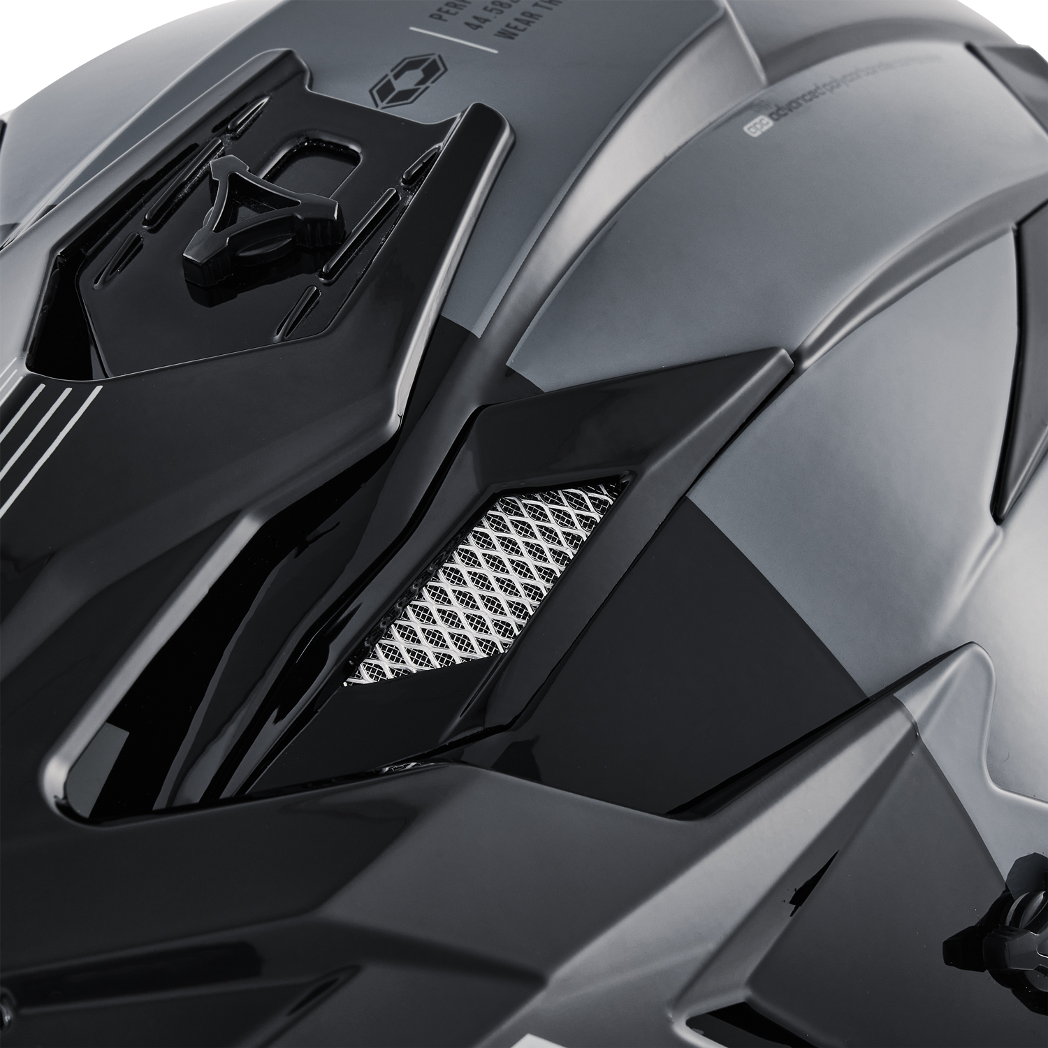 Adult Castle X MX Helmet Off Road ATV UTV Dirt Bike CX200 ONYX DOT