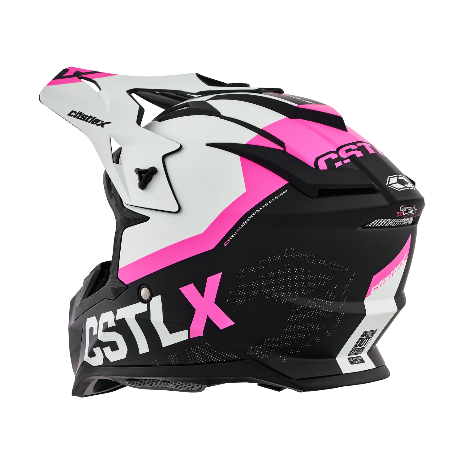 Adult Castle X MX Helmet Off Road ATV UTV Dirt Bike CX200 TORQUE