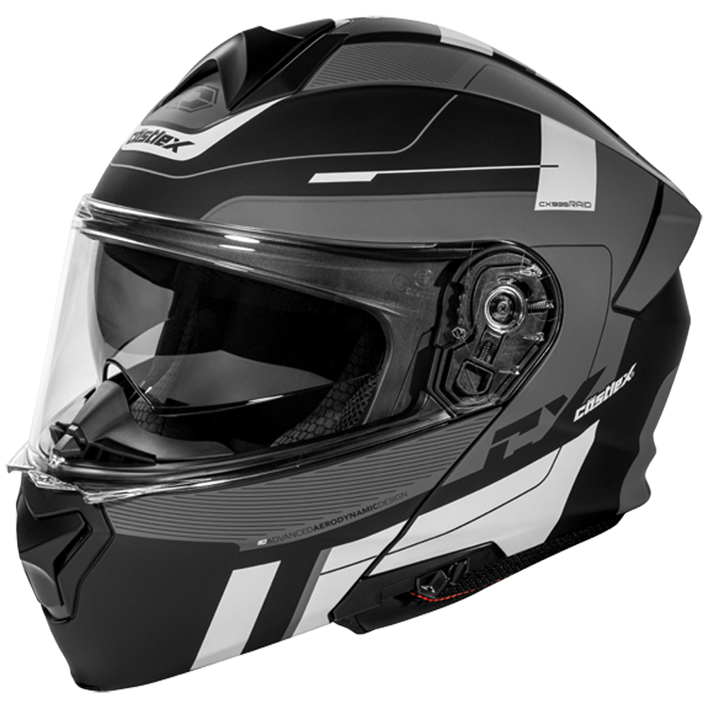 Adult Castle X Full Face Modular Helmet DOT Motorcycle ATV UTV Single Lens CX935