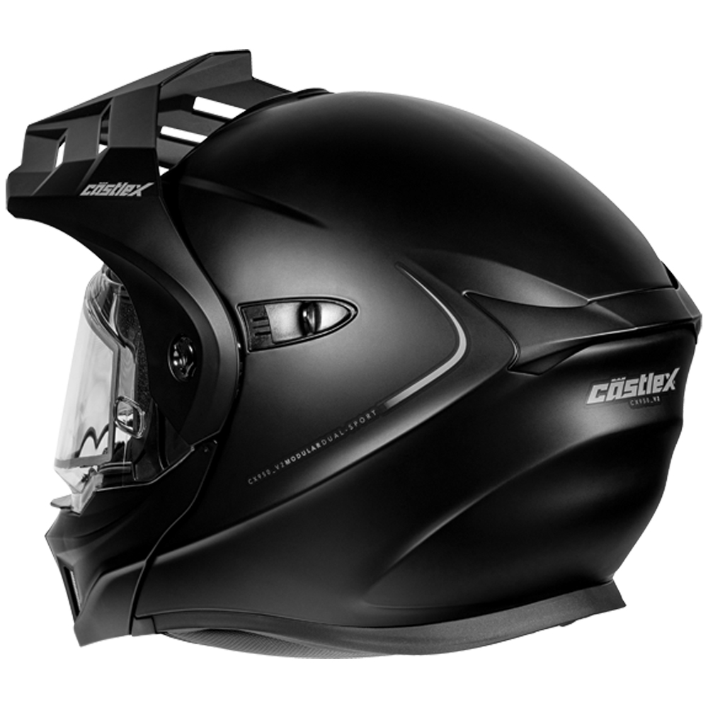 Adult Castle X CX950 V2 Dual Sport Modular Snowmobile Helmet Dual Lens Shield - Picture 35 of 54