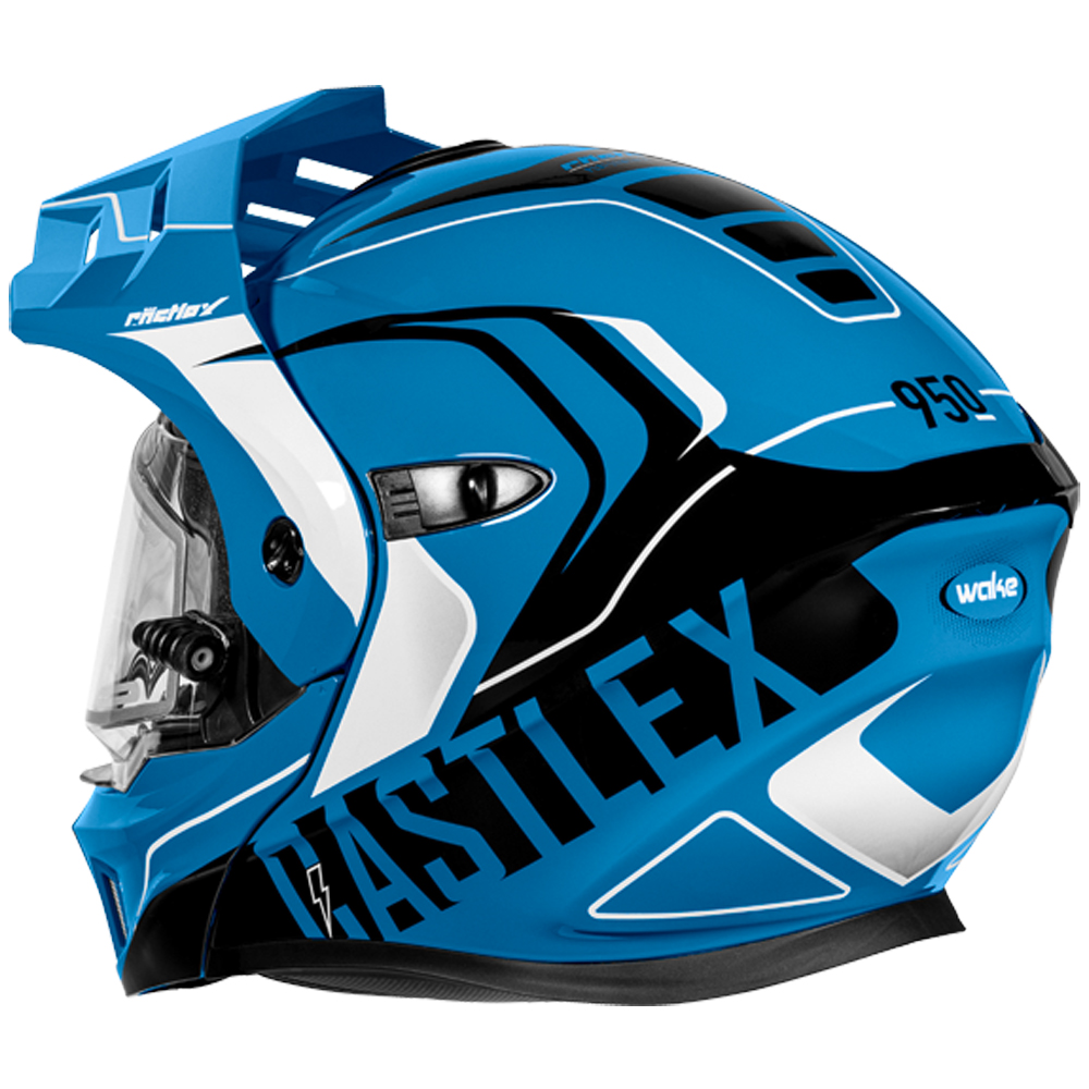 Adult Castle X CX950 V2 Dual Sport Modular Snowmobile Helmet Dual Lens Shield - Picture 51 of 54