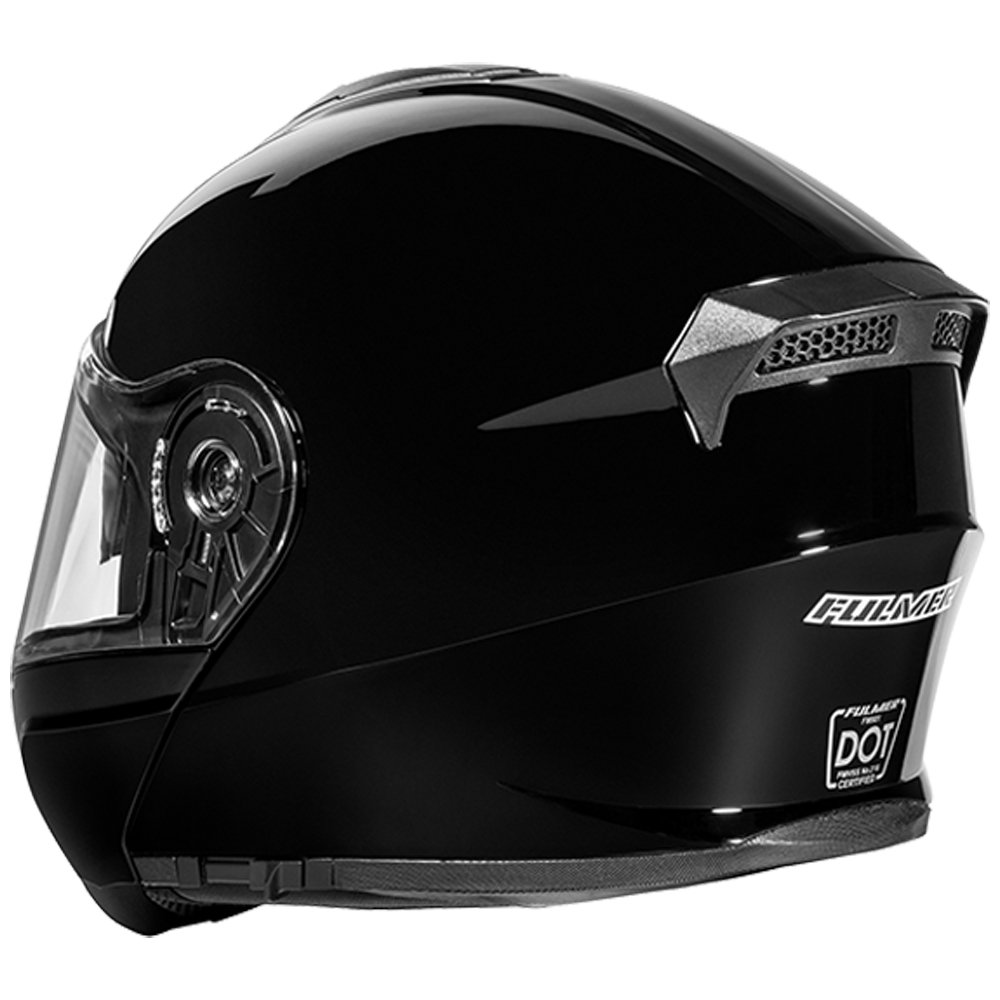 Adult Fulmer Modular Motorcycle Helmet Flip-Up Flip Jaw DOT Approved FM901SV - Picture 5 of 10