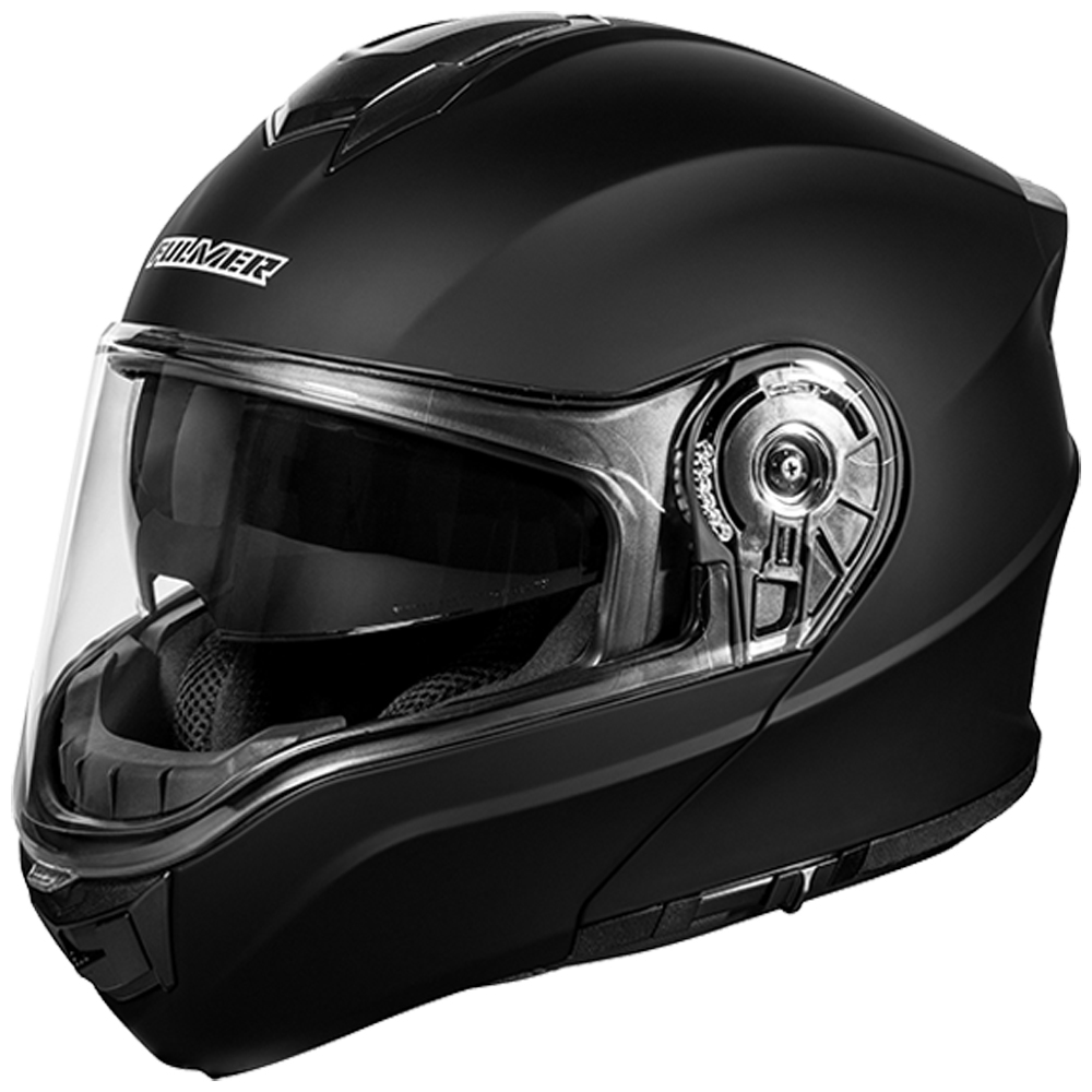 Adult Fulmer Modular Motorcycle Helmet Flip-Up Flip Jaw DOT Approved FM901SV - Picture 7 of 10