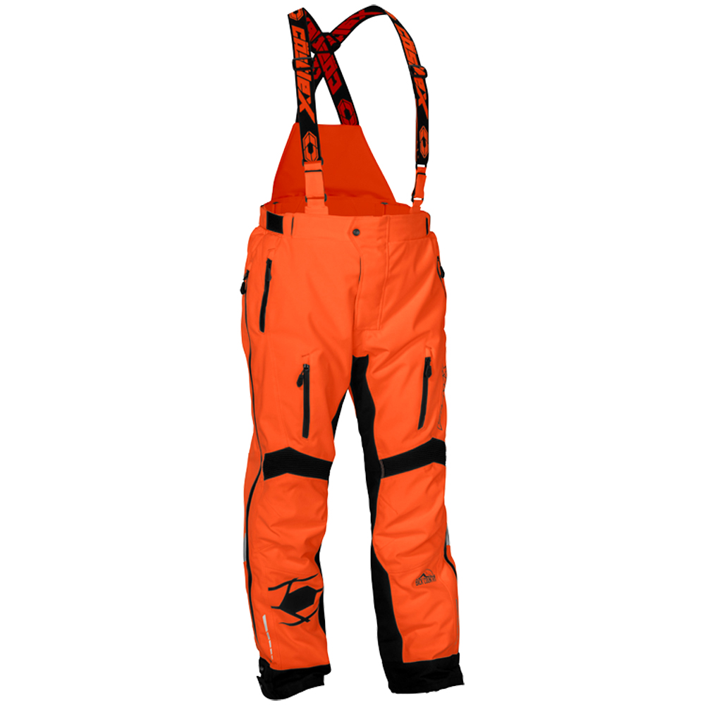 Men's Castle X Flex Snowmobile Bibs Winter Snow Pants Waterproof Breathable - Picture 9 of 12