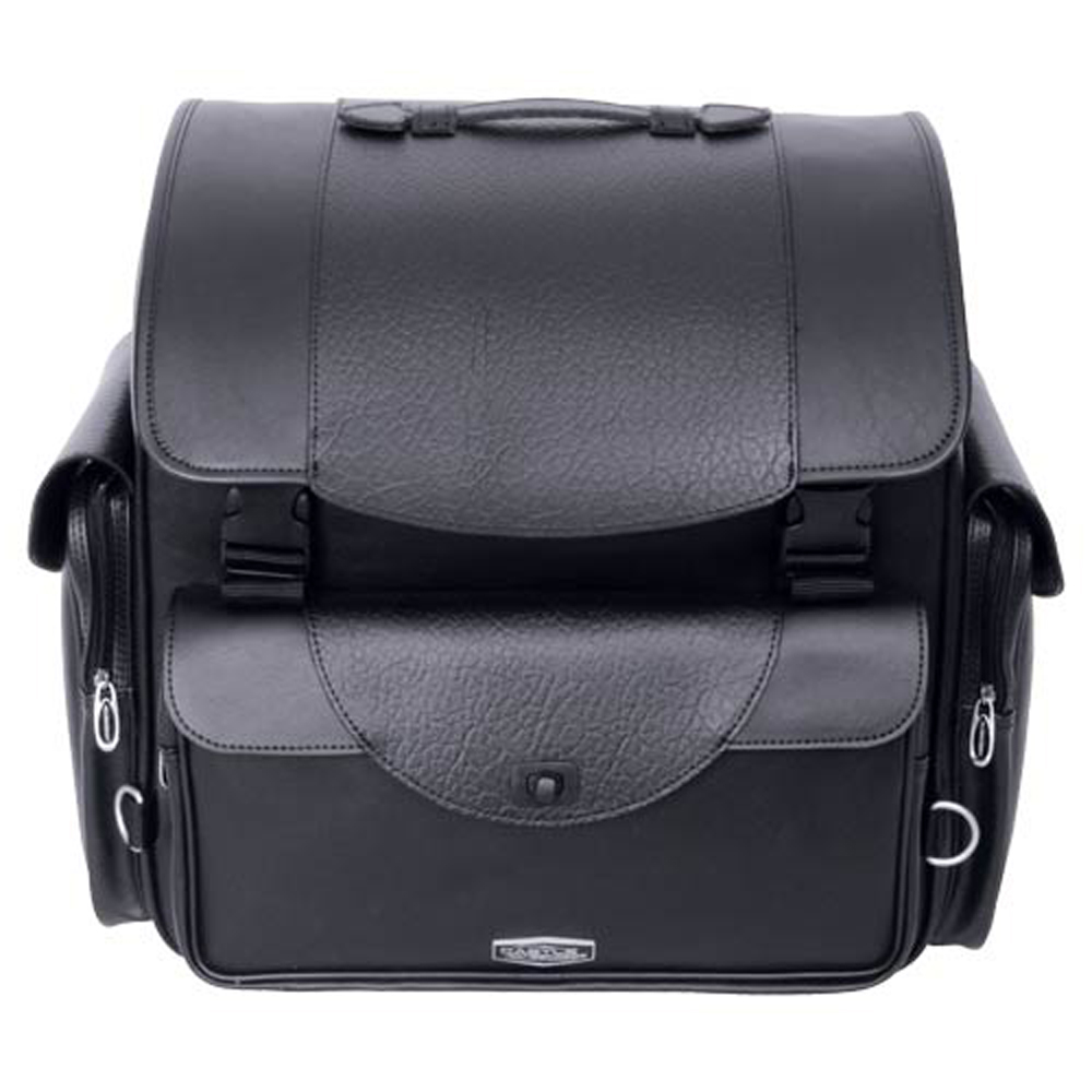 Castle Streetbags LARGE Primary Motorcycle Tail Pack Bag Luggage PVC Leather