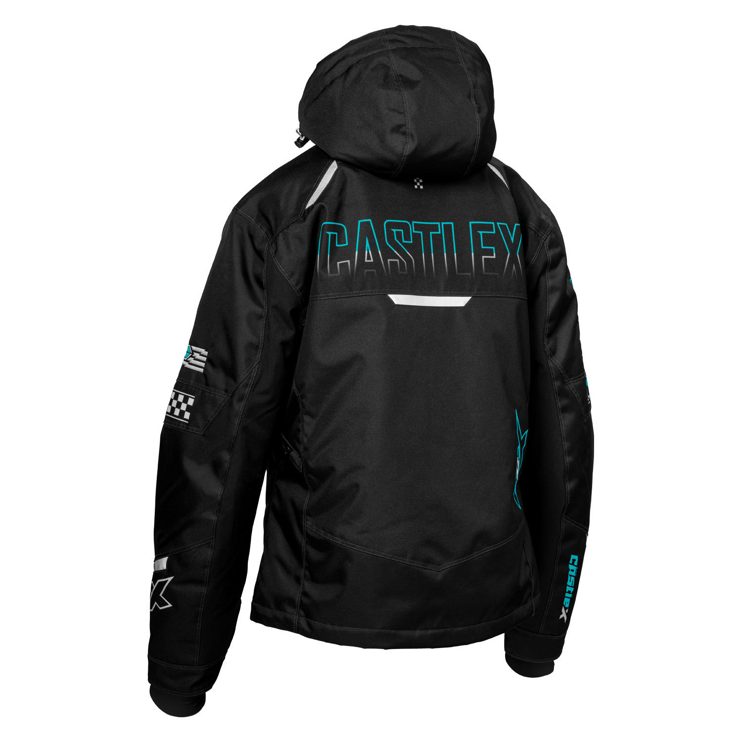 Women's Castle X Strike G6 Snowmobile Jacket Winter Coat Waterproof Windproof - Picture 12 of 12