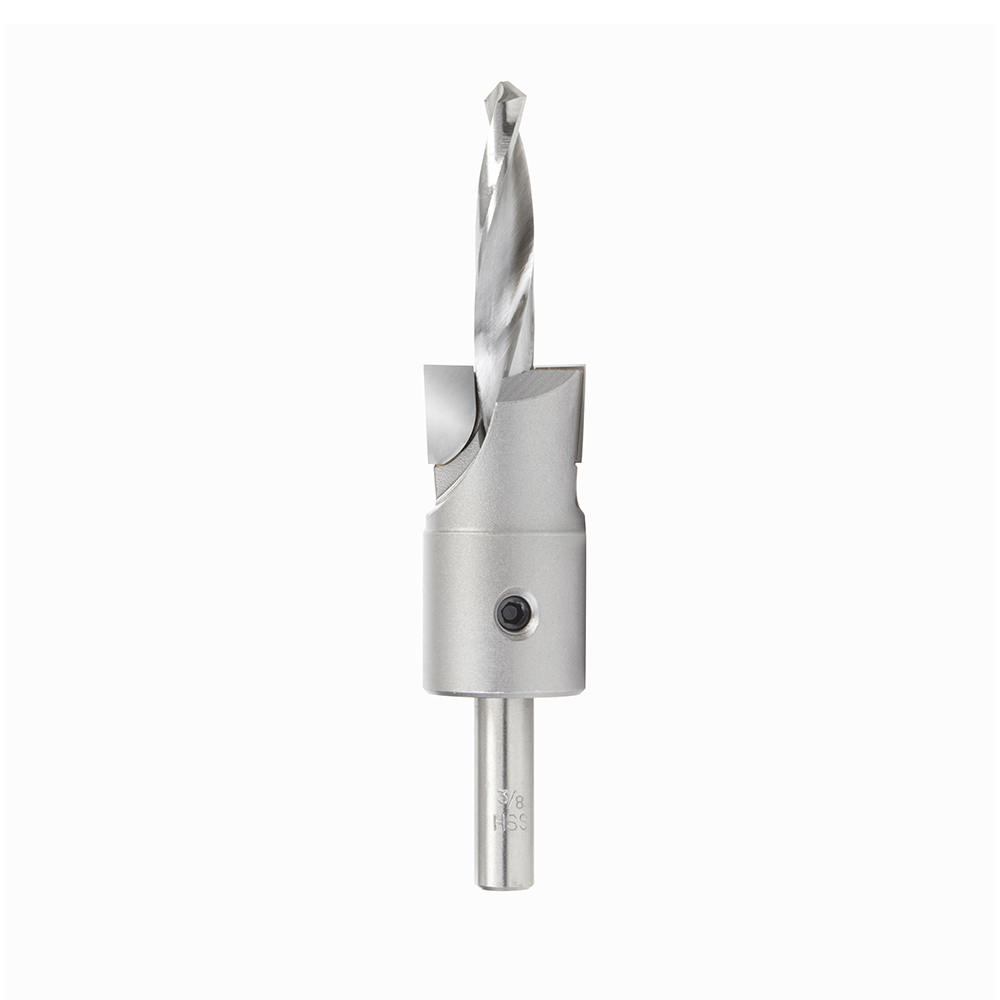 Amana Tool 55205 Carbide Tipped Countersink #6 Screw 1//2 Dia x 1//8 Drill Dia x 5//16 Roun