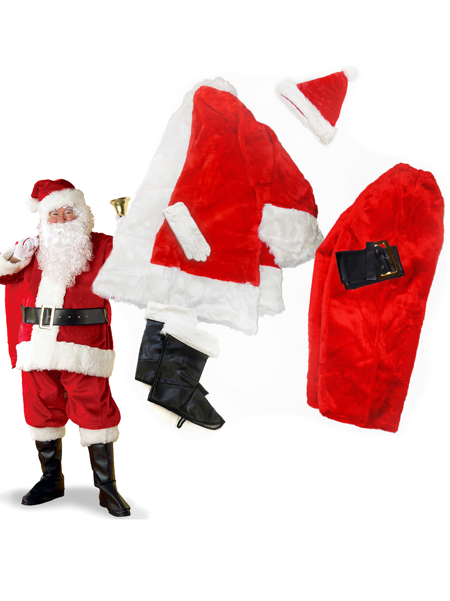 Extra Large Regency Santa Suit Costume