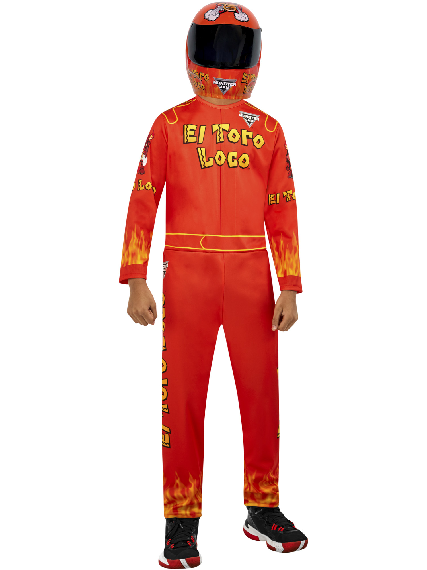 Monster Jam Child El Toro Loco Costume - Picture 3 of 3