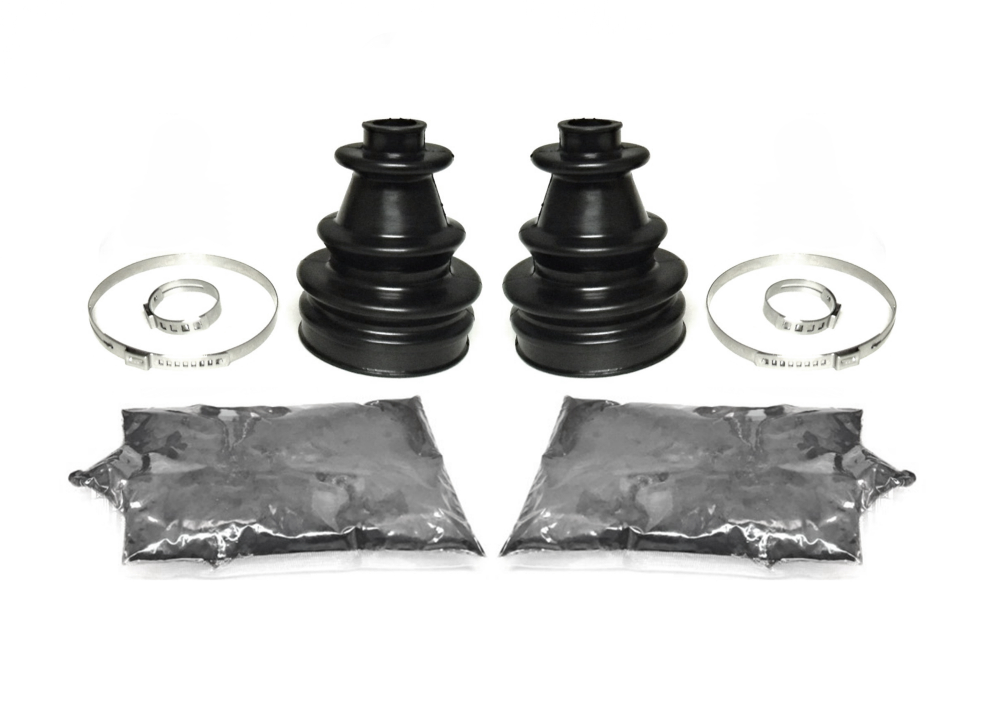 Pair of Front Axle Outer CV Joint Kits 2002 Polaris Ranger /'Series 10/' 4x4 UTV