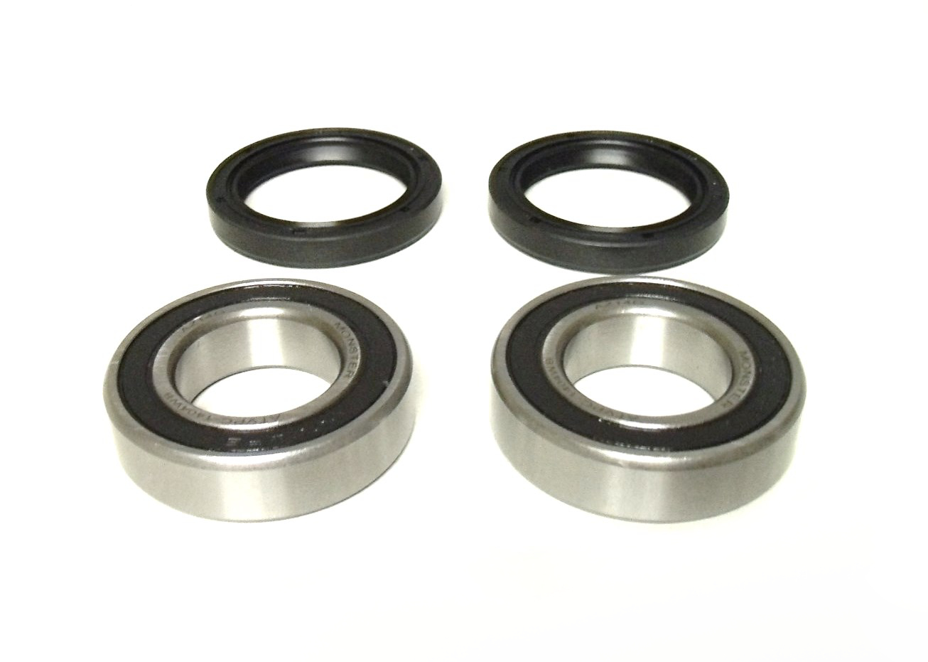KAWASAKI KAF620 Mule 2520 ATV Bearings /& Seals Kit Front Wheel 1993-2000