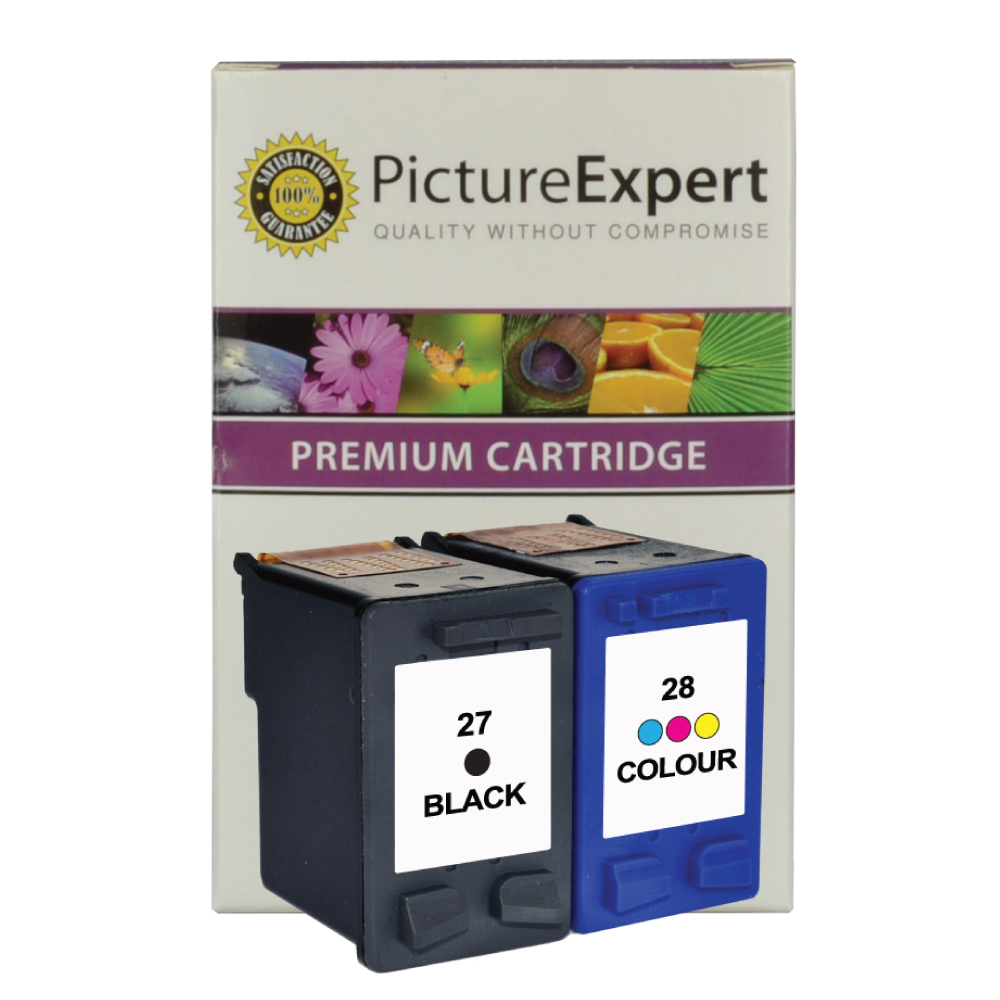 Remanufactured Black & Text Quality Colour Ink Cartridges for HP