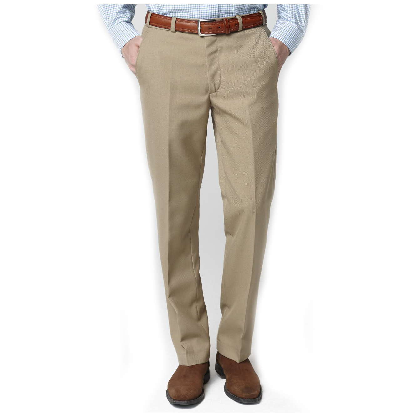 New Brook Taverner Apollo Mens Flat Front Work suit trousers NAVY-choose size