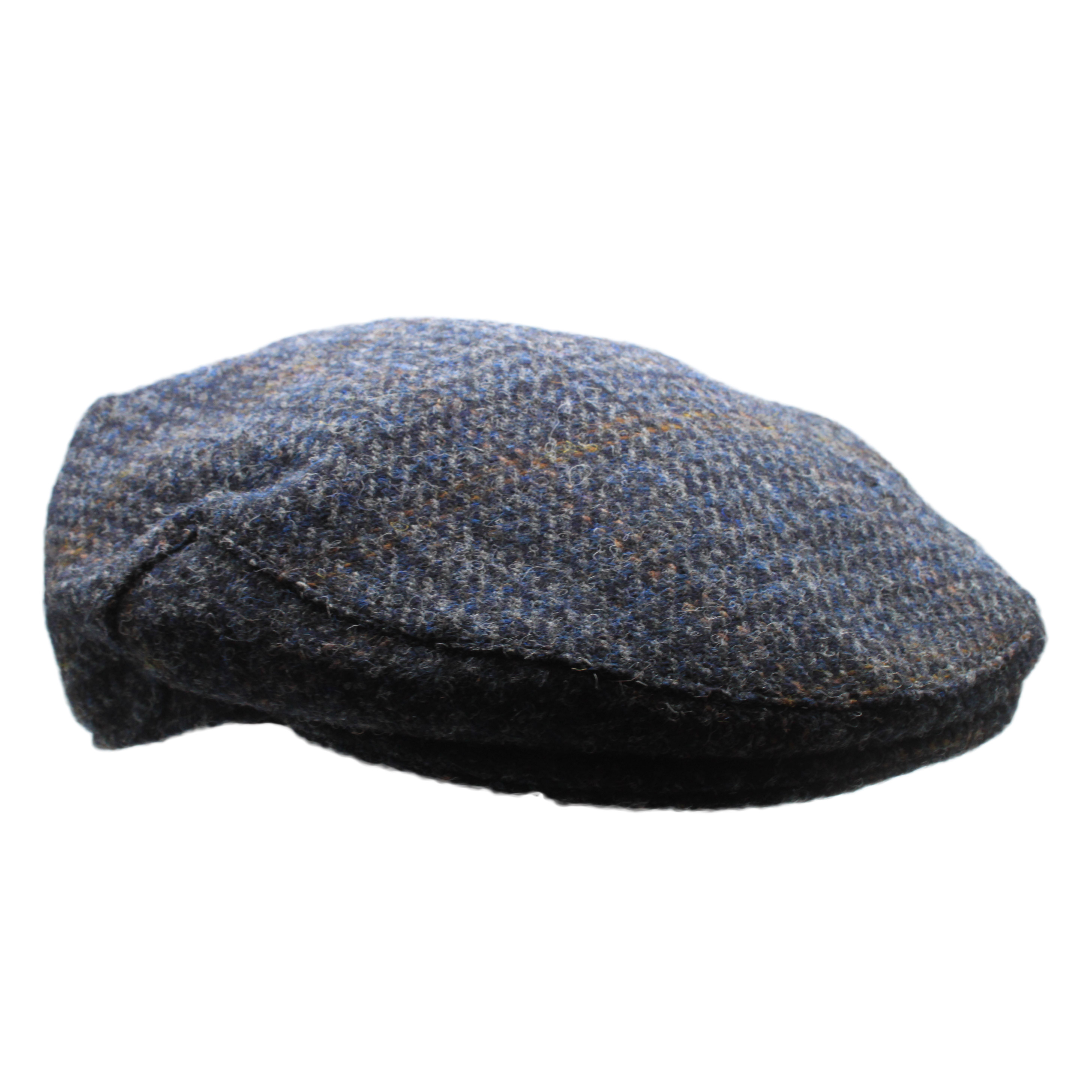 New Country 100 Scottish Harris Tweed Flat Cap Choice of Classic