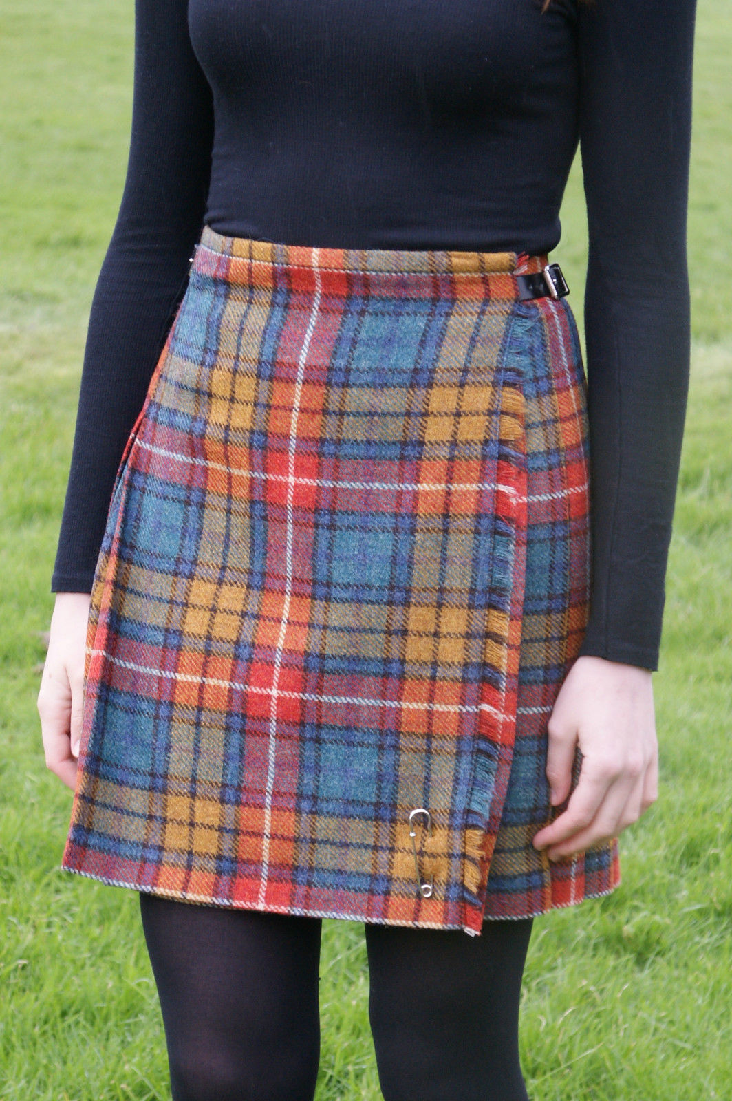 New Scottish Shetland Wool Ladies Kilt Flora Choose Colour UK Size 8 16 eBay