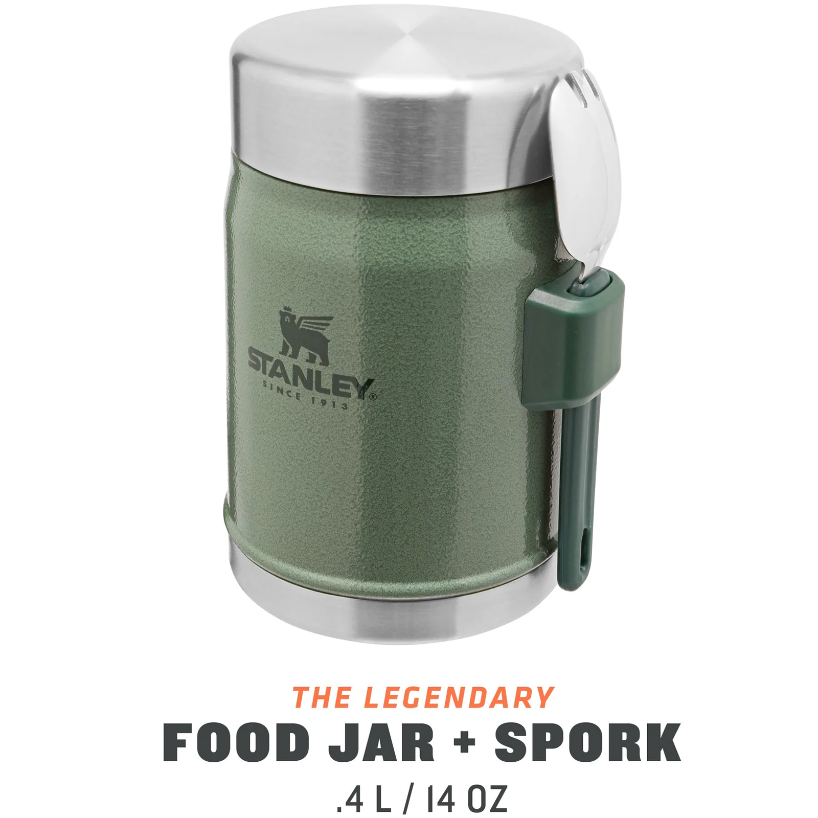 Stanley Classic Legendary 14OZ Thermal Travel Food Jar Pot With Spork - Picture 10 of 19