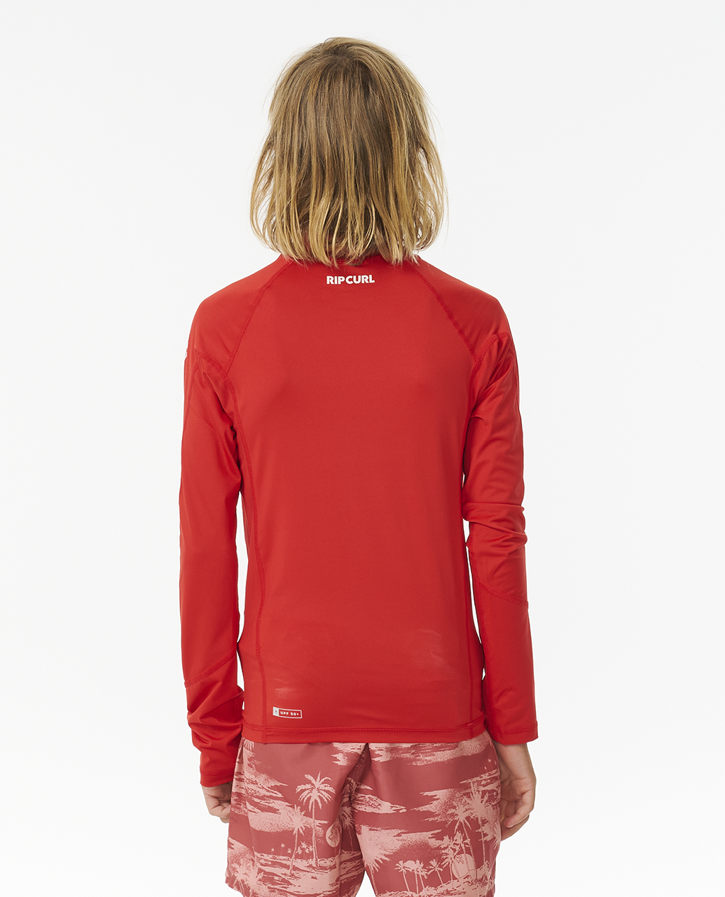 Rip Curl Kids Brand Wave UPF 50 Long Sleeve Surf T-Shirt Rash Vest Top - Picture 14 of 16