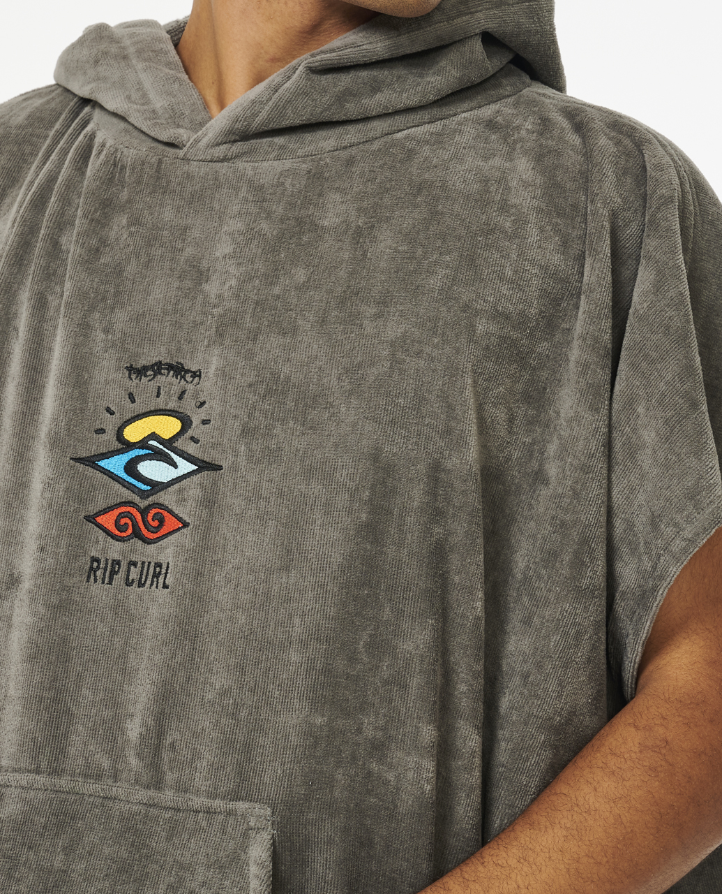 Rip Curl Mens Logo Hooded Towel Poncho - Picture 16 of 16