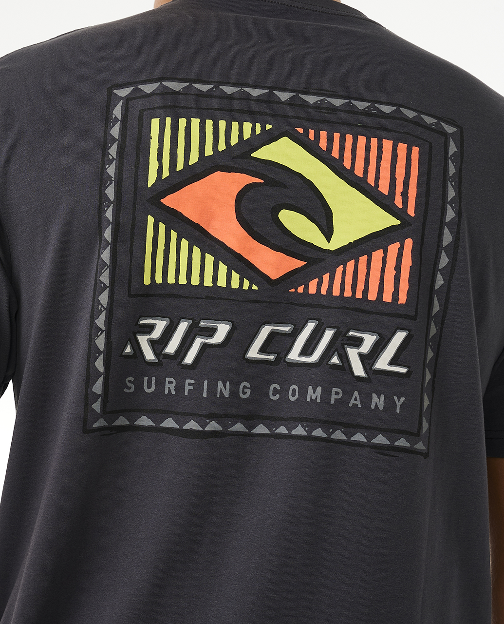 Camiseta Top Camiseta Rip Curl Para Hombres Tradiciones Informal Cuello Redondo Manga Corta Algodón - Imagen 6 de 13