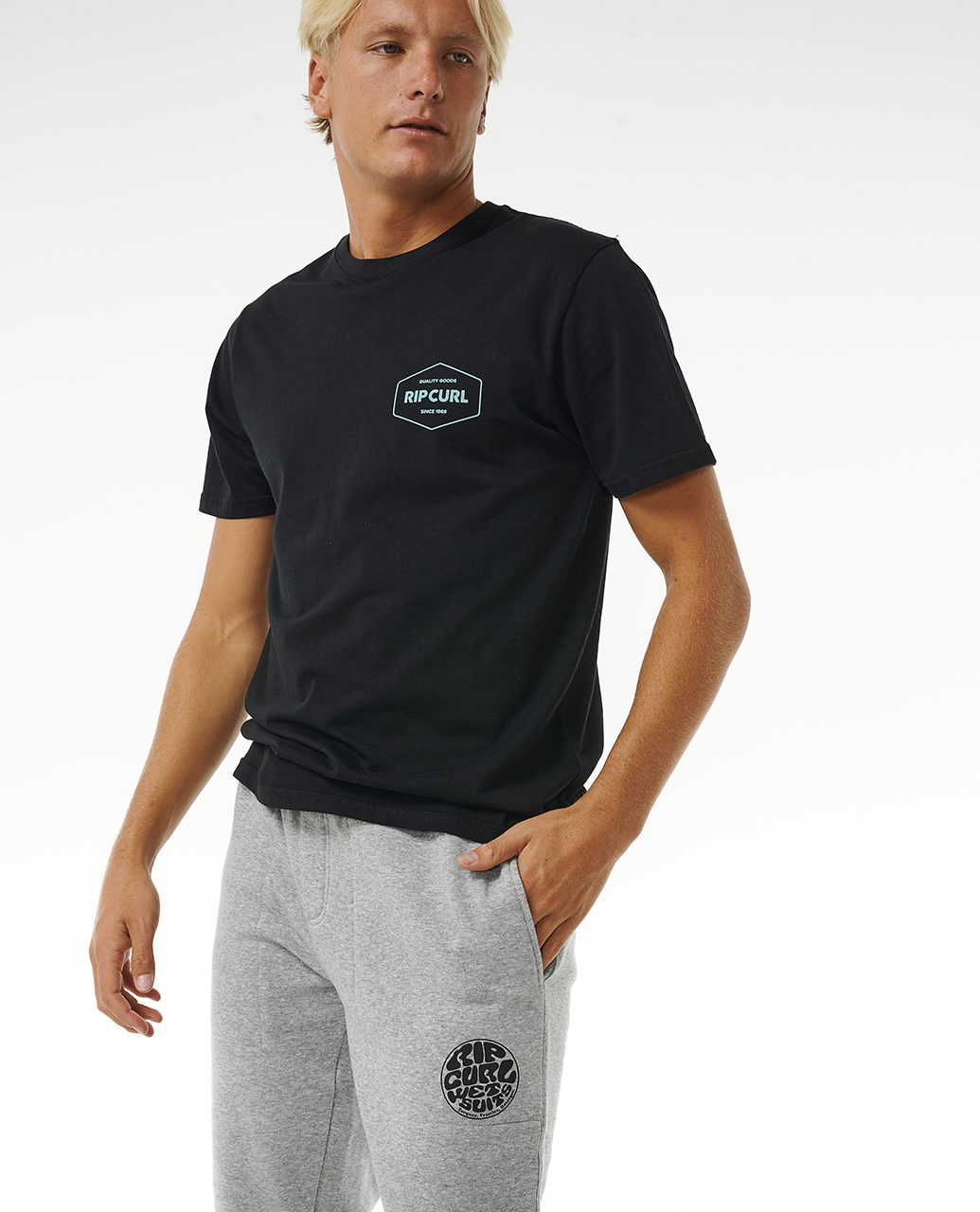 Pantalones de chándal Rip Curl para hombre iconos de surf - Imagen 12 de 24