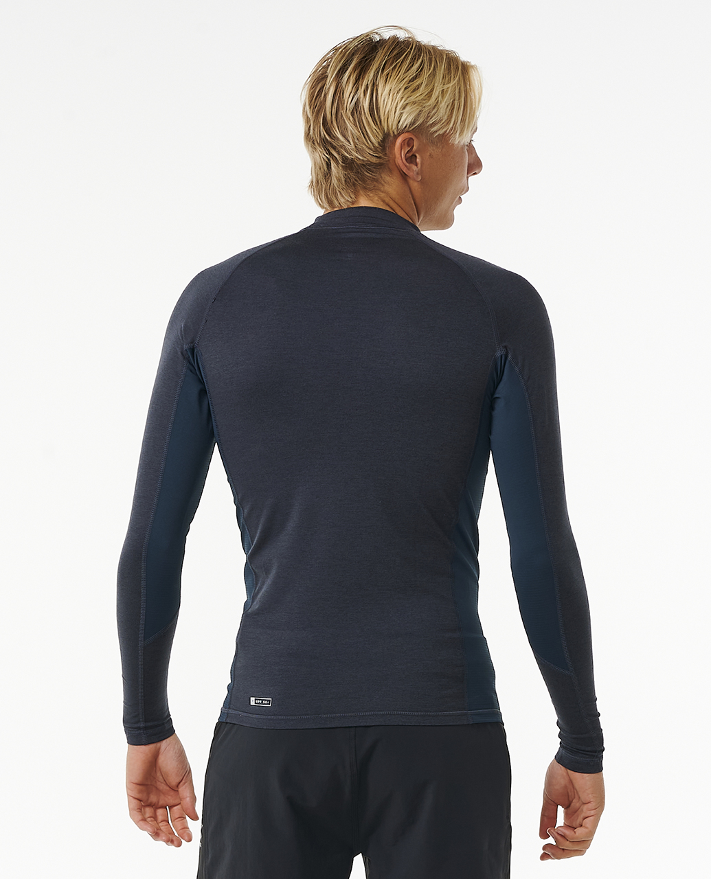 Rip Curl Para Hombres Dawn Patrol UPF 50 Perf Manga Larga Erupción Chaleco Prenda para el torso Camiseta Camiseta - Imagen 22 de 31