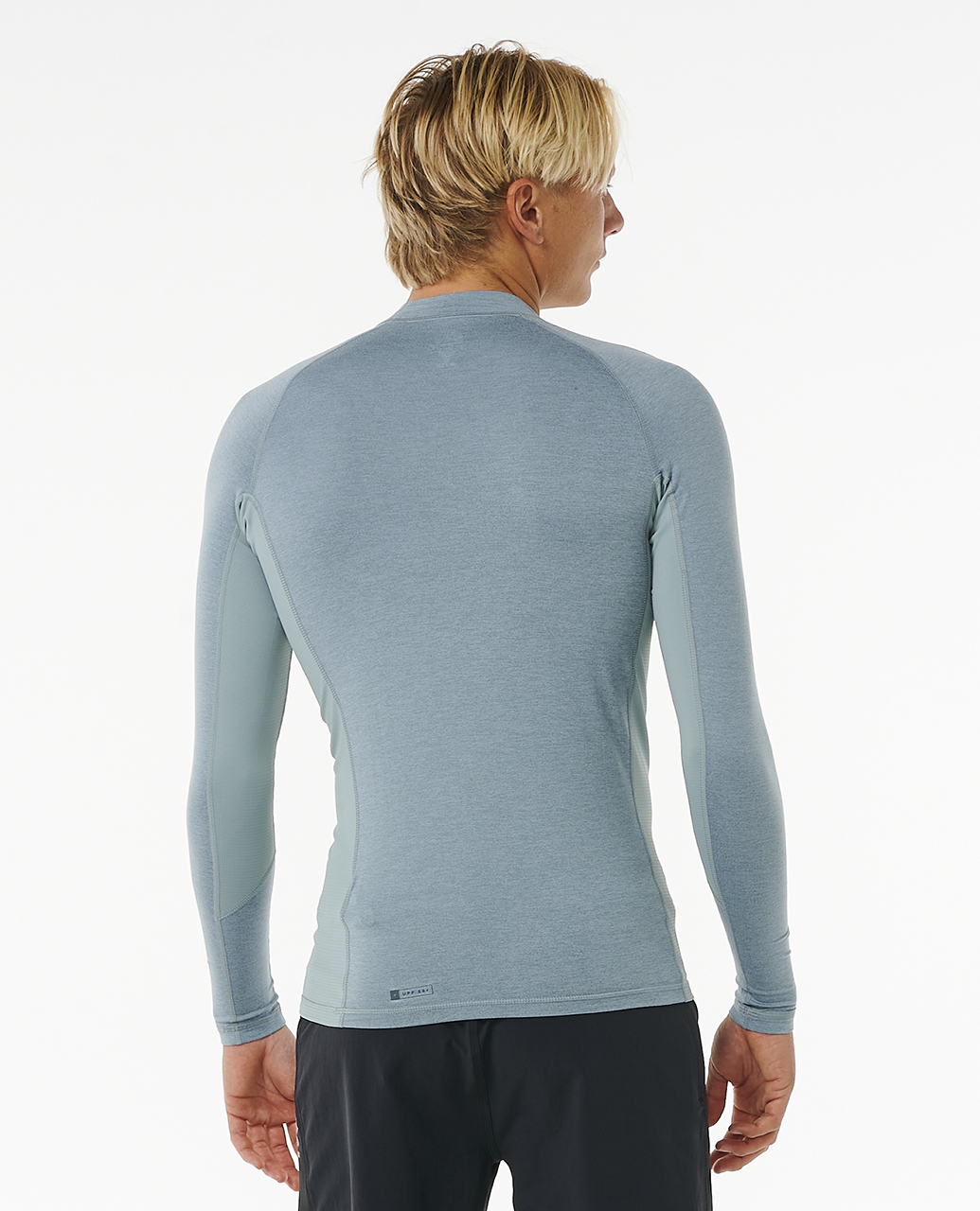 Rip Curl Para Hombres Dawn Patrol UPF 50 Perf Manga Larga Erupción Chaleco Prenda para el torso Camiseta Camiseta - Imagen 16 de 31