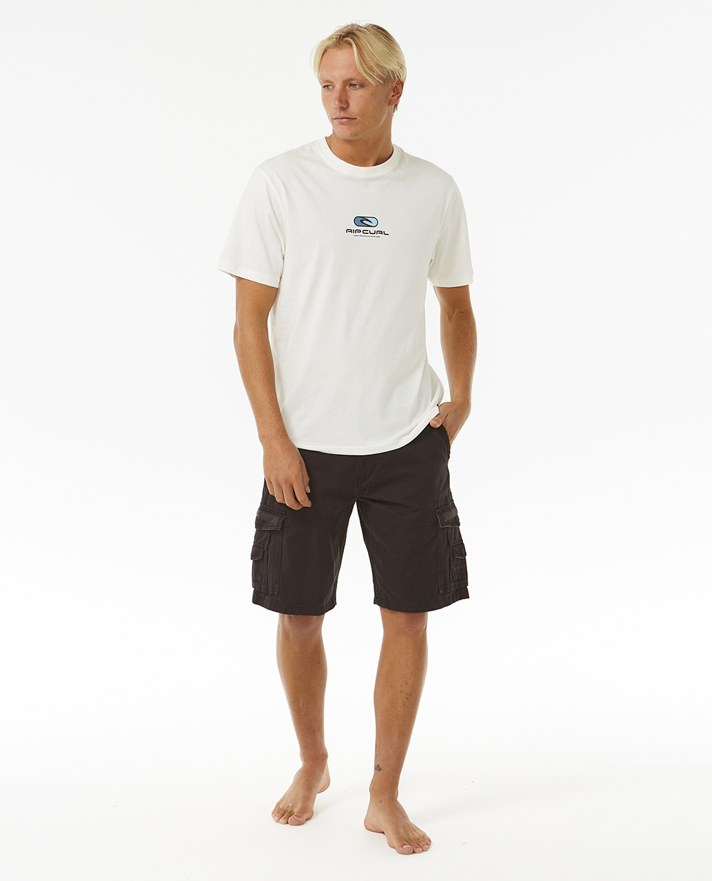 Pantalones Cortos Carga Rip Curl Para Hombres Clásicos Surf Trail Múltiples Bolsillos - Imagen 17 de 17