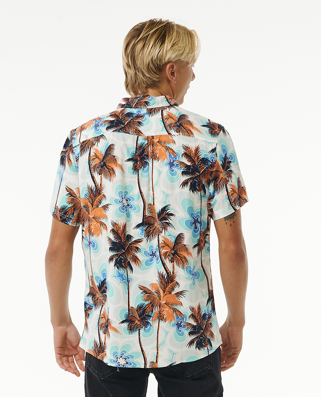 Rip Curl Mens Barrel Killa Short Sleeve Shirt - Picture 10 of 13