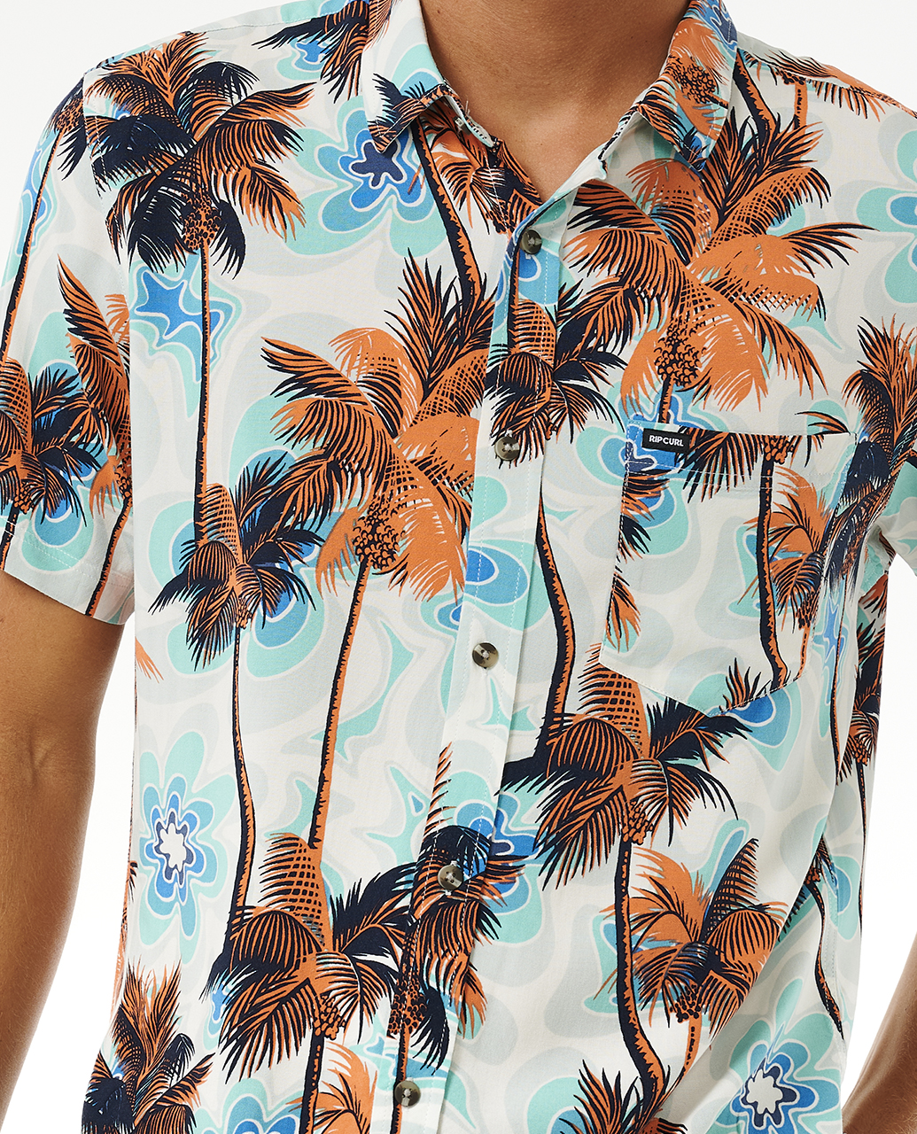 Rip Curl Mens Barrel Killa Short Sleeve Shirt - Picture 12 of 13