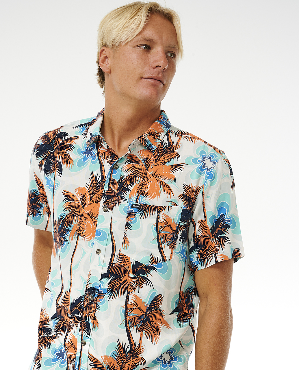 Rip Curl Mens Barrel Killa Short Sleeve Shirt - Picture 13 of 13